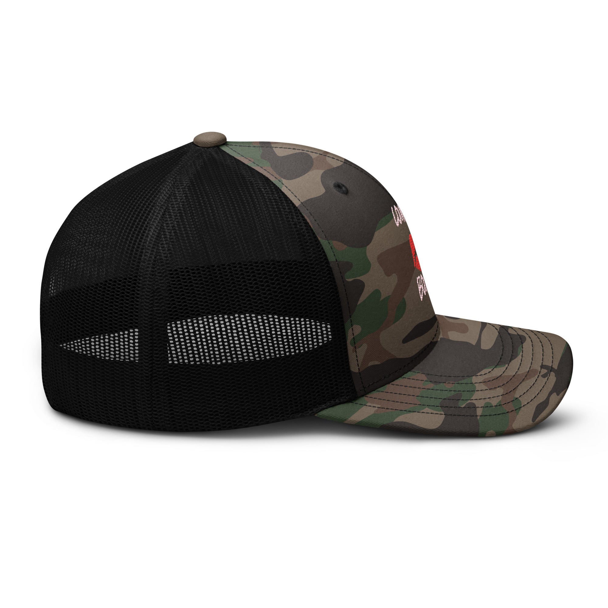 Country Boujee Camouflage Trucker Hat - Country Boi Fly