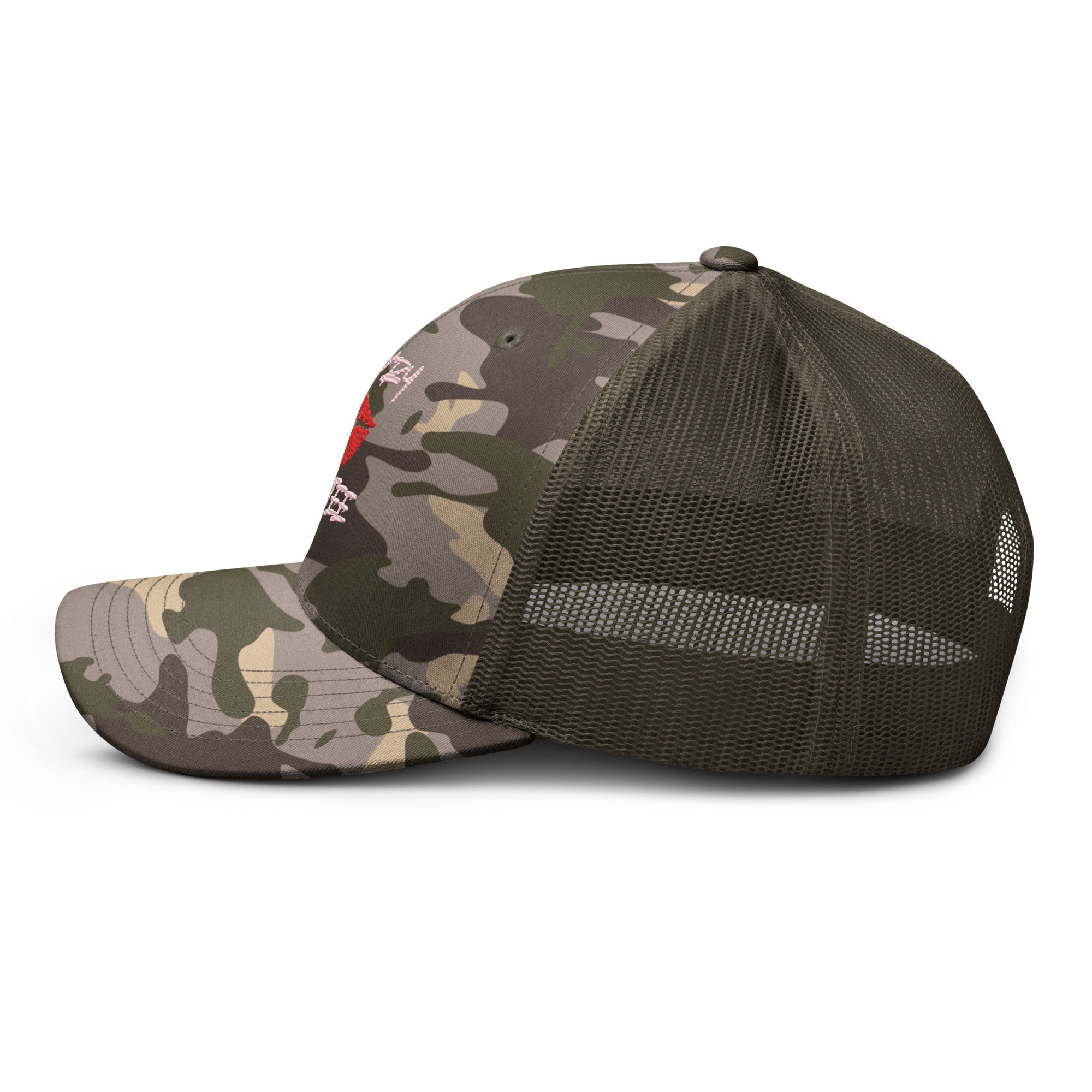 Country Boujee Camouflage Trucker Hat - Country Boi Fly