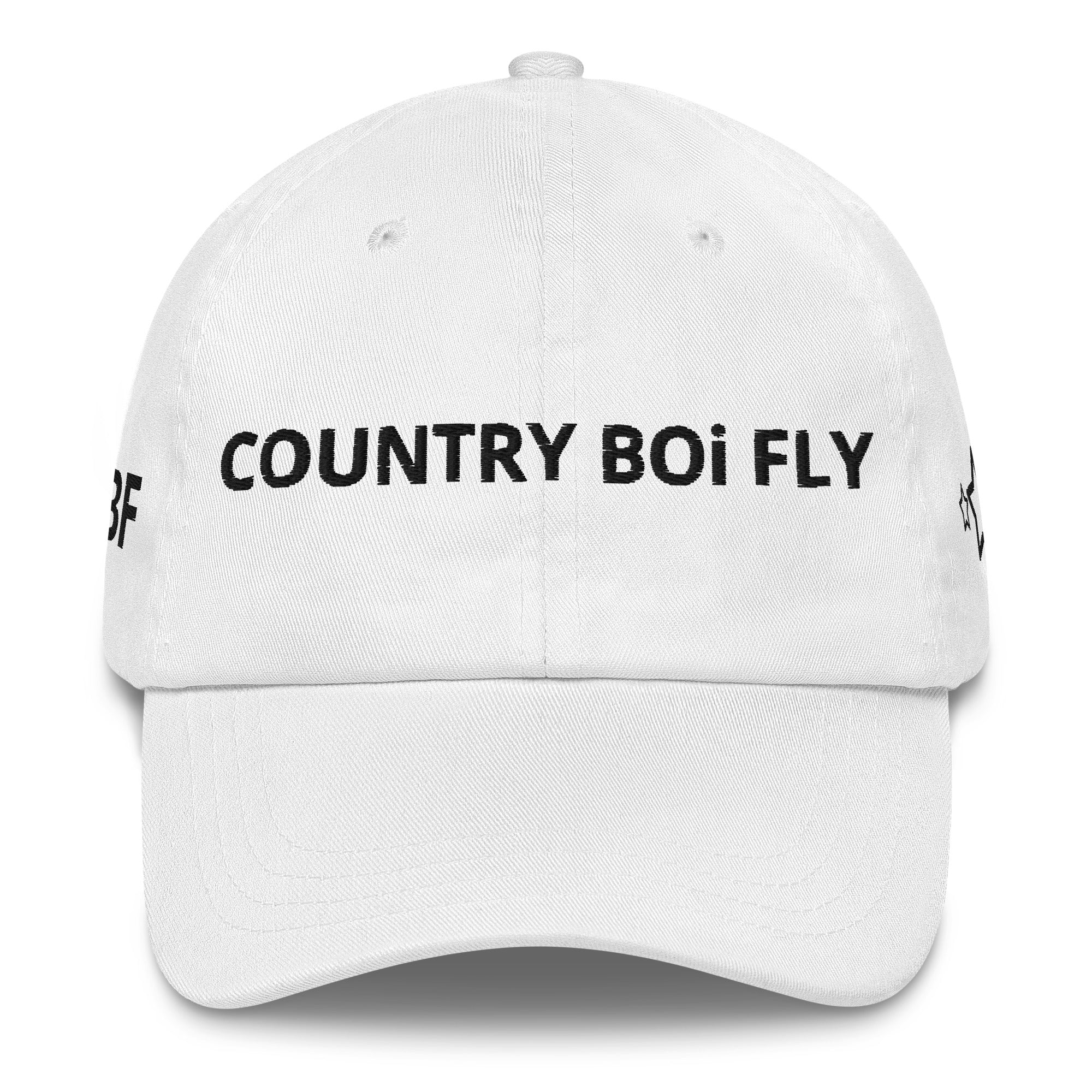 COUNTRY BOi FLY Dad Hat - White - Country Boi Fly