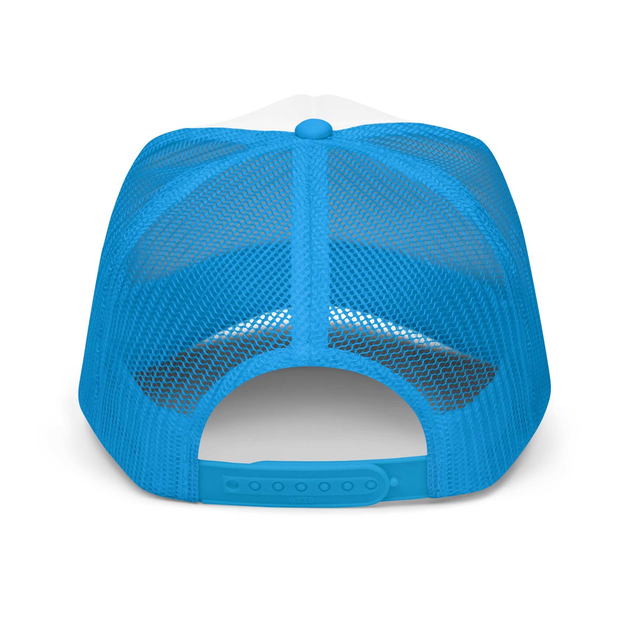 Country Boujee Foam Trucker Hat - Light Blue - Country Boi Fly