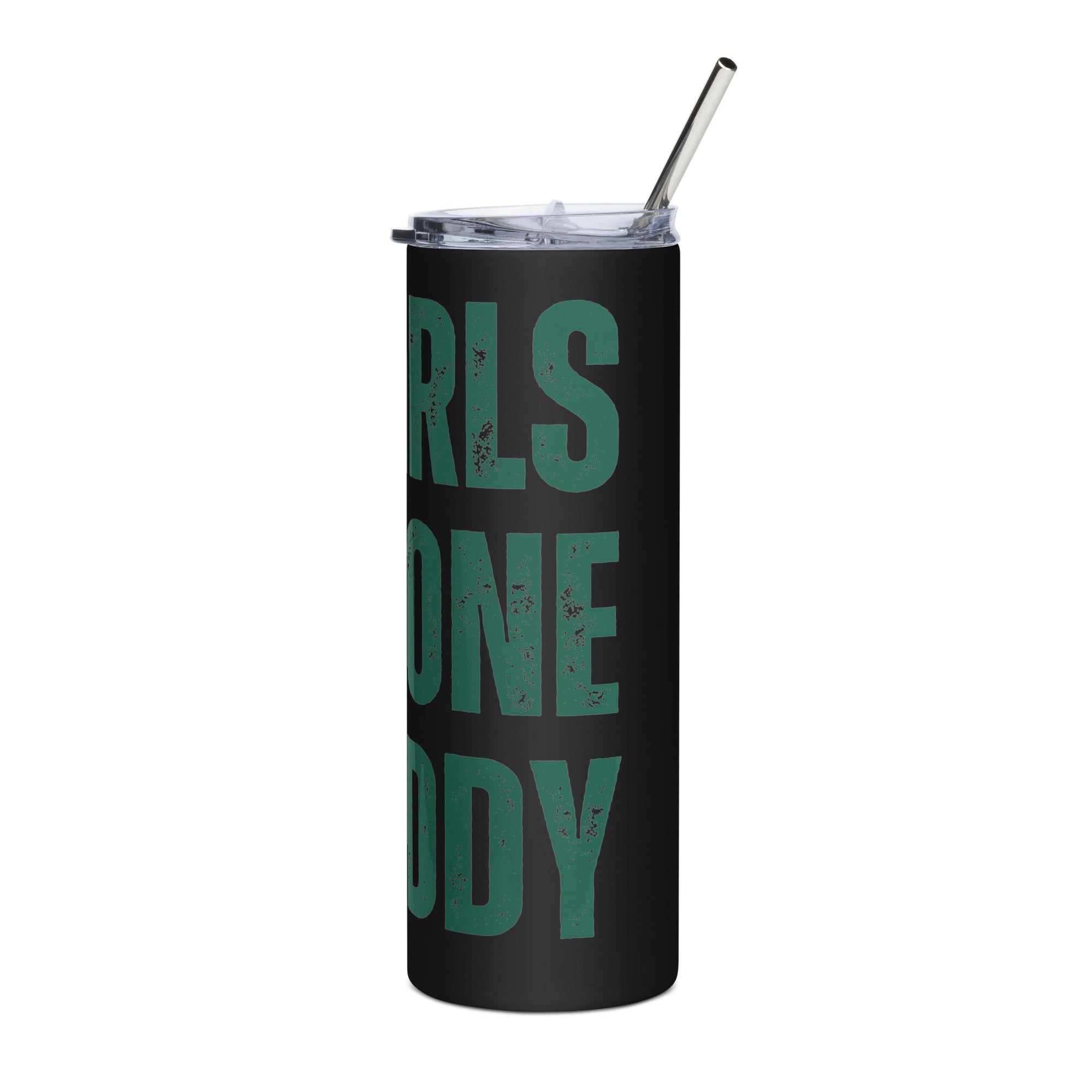 Girls Gone Muddy Stainless Steel Tumbler | Green Print
