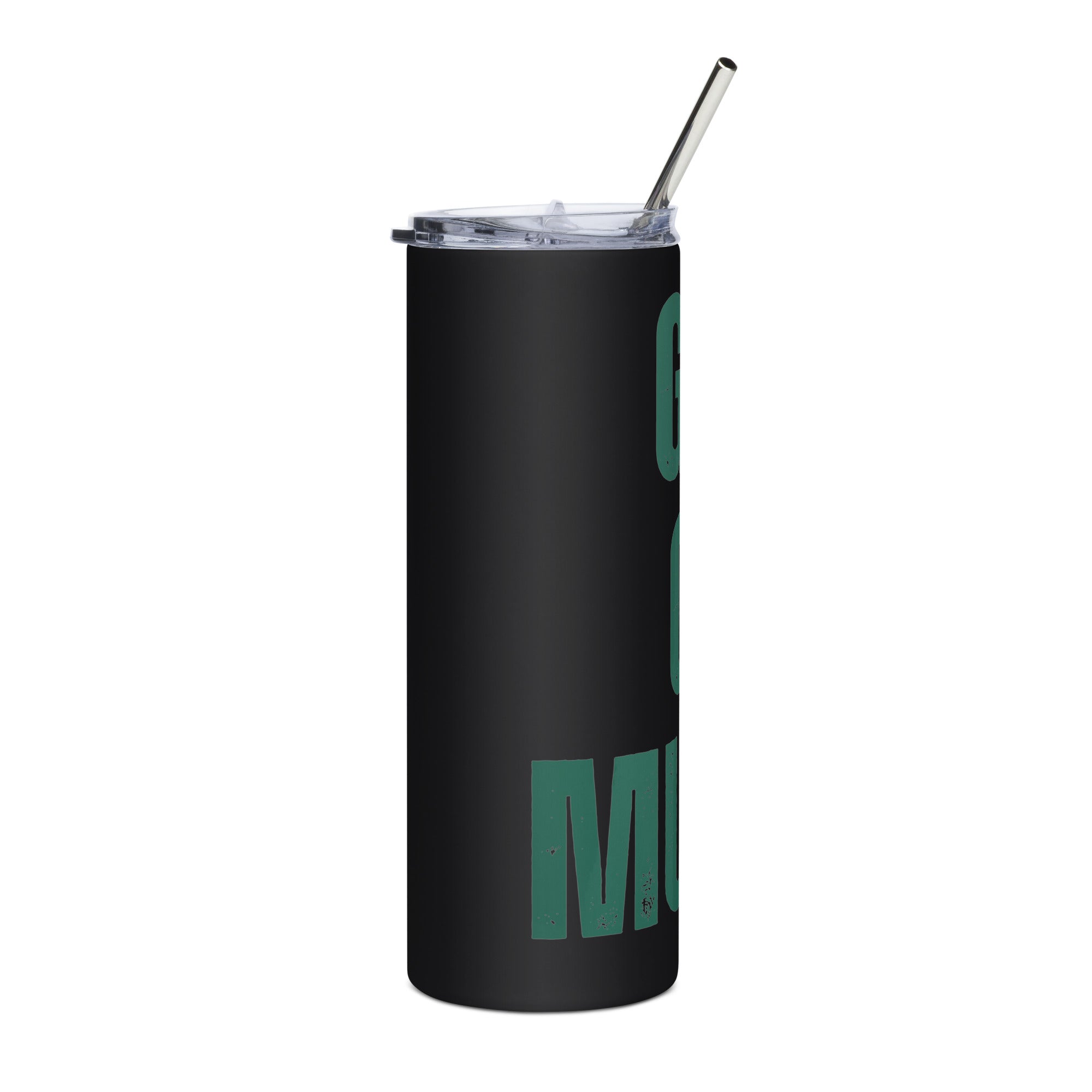Girls Gone Muddy Stainless Steel Tumbler | Green Print