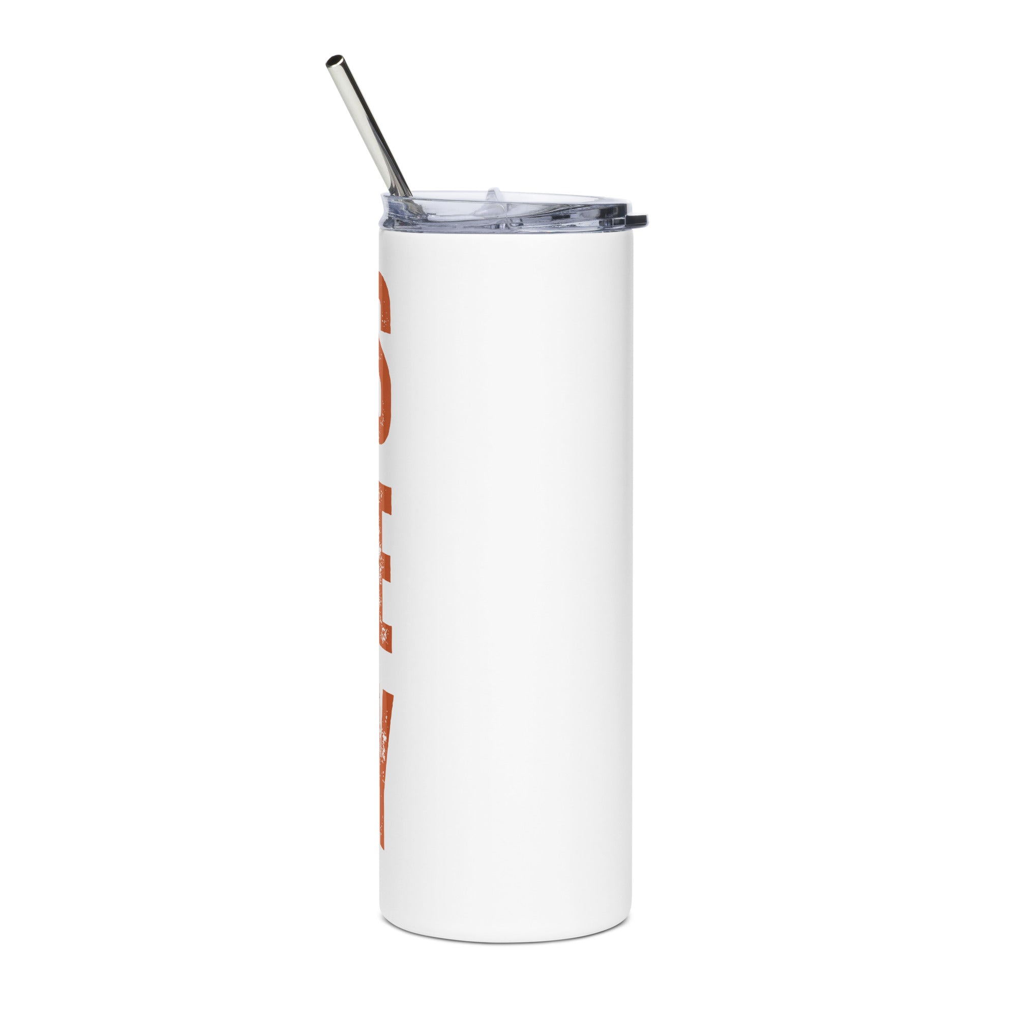 Girls Gone Muddy Stainless Steel Tumbler | Orange Print