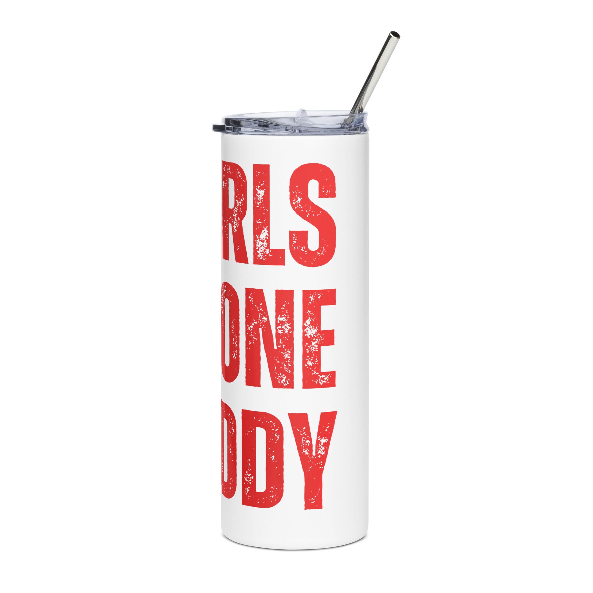 Girls Gone Muddy Stainless Steel Tumbler | Red Print