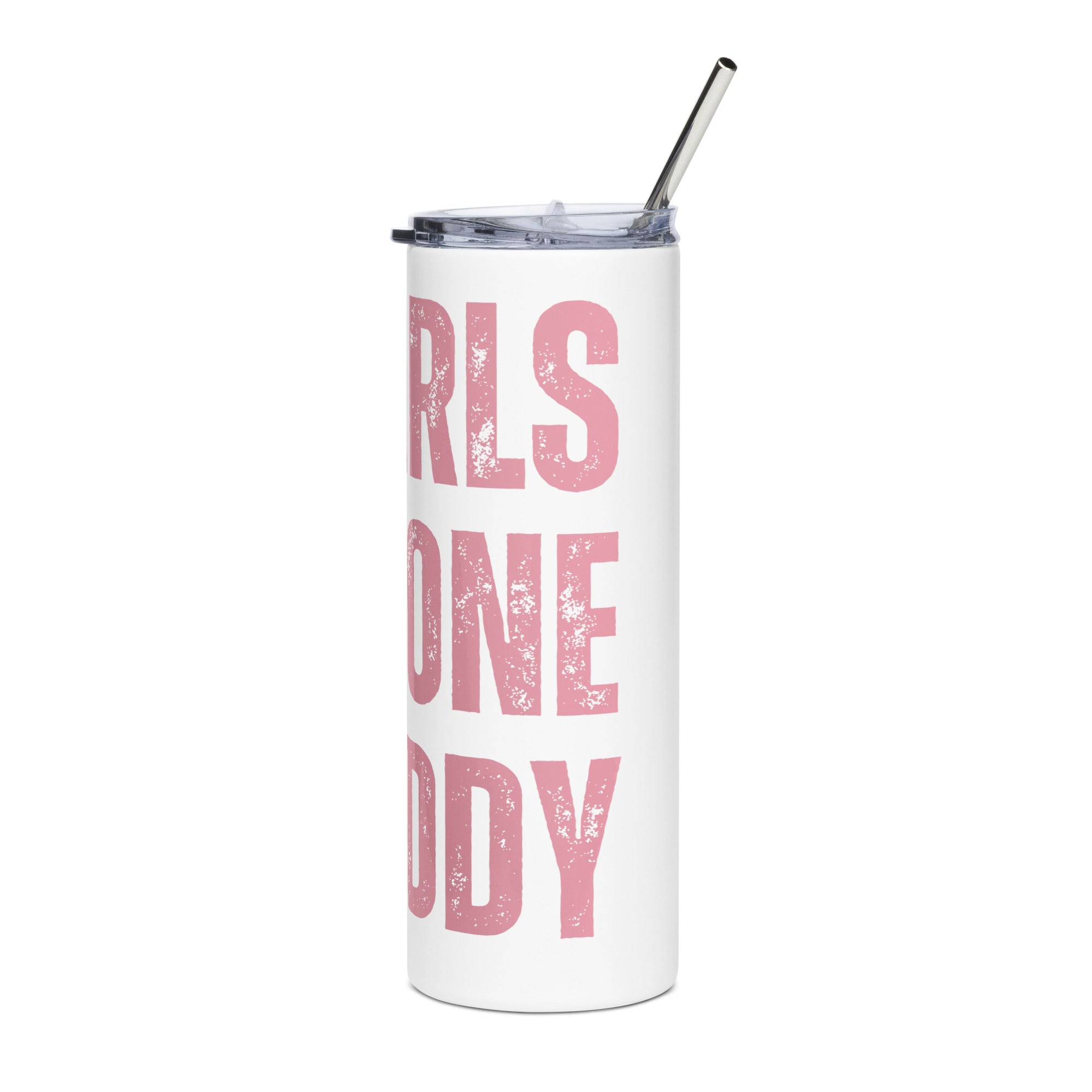 Girls Gone Muddy Stainless Steel Tumbler | Pink Print