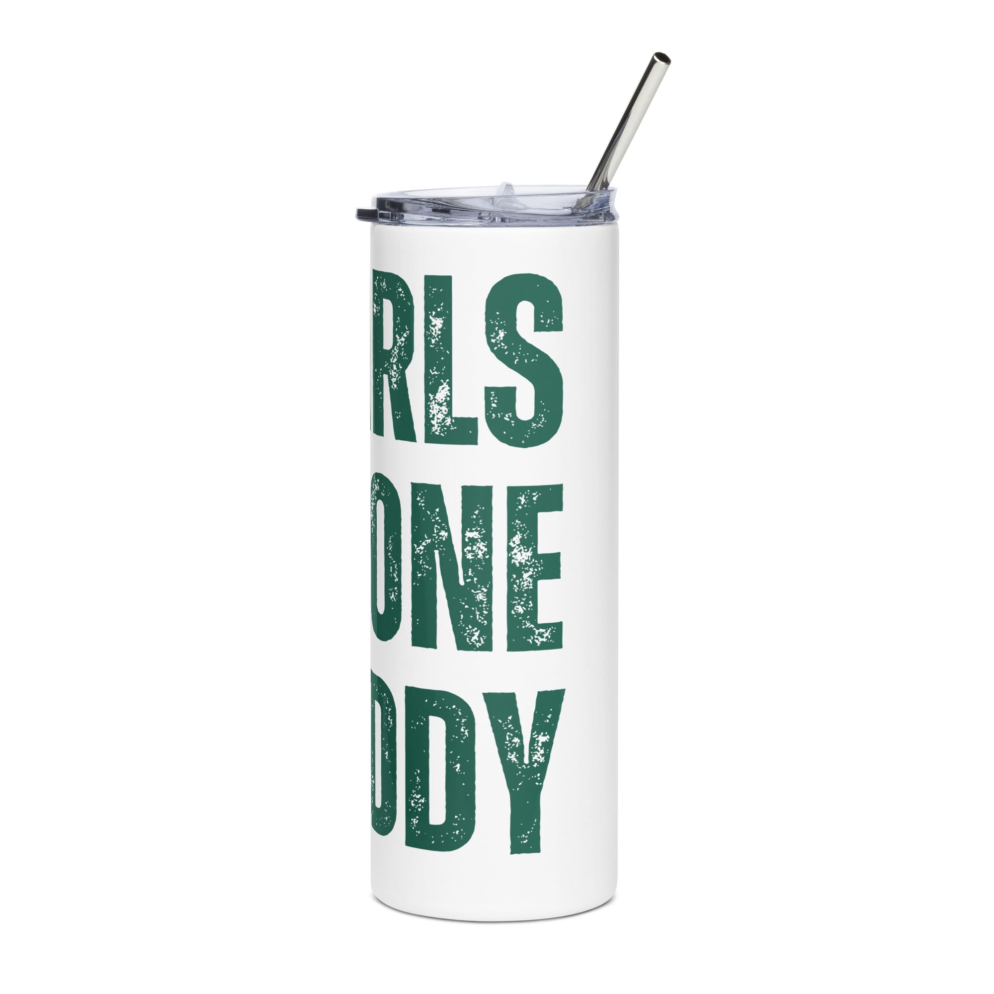 Girls Gone Muddy Stainless Steel Tumbler | Green Print
