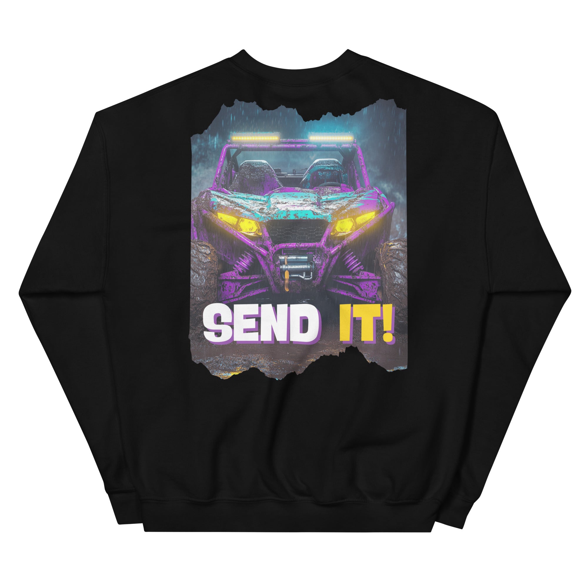 Send It! Unisex Sweatshirt - Black - Country Boi Fly