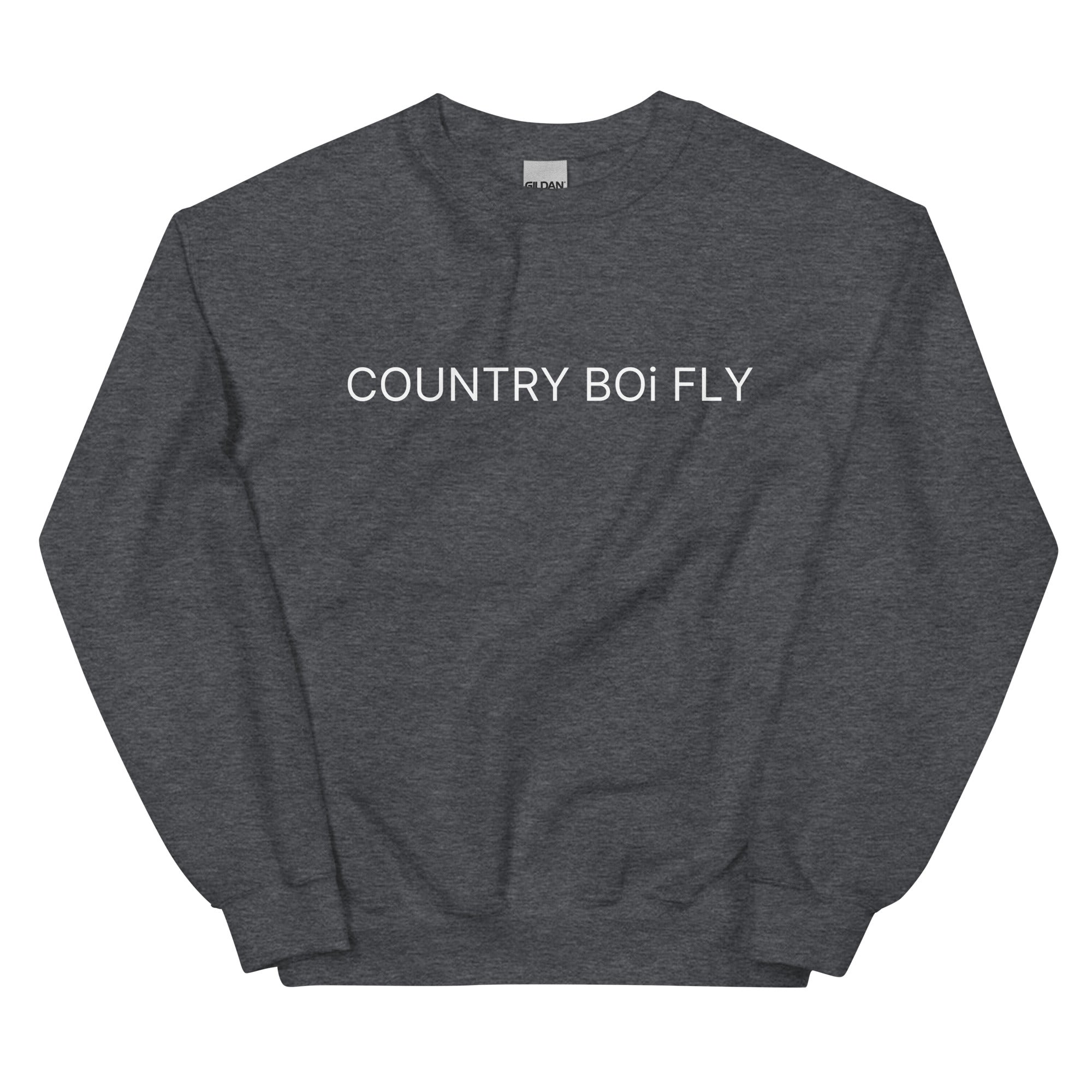 Send It! Unisex Sweatshirt - Dark Gray - Country Boi Fly