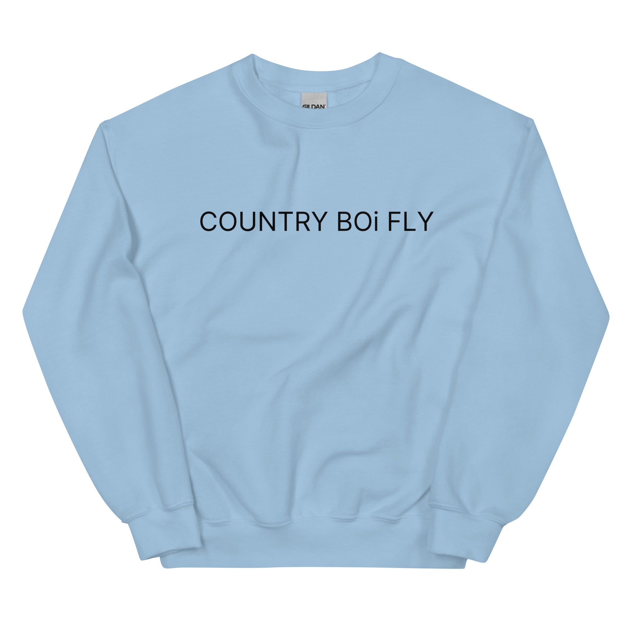 Send It! Unisex Sweatshirt - Light Blue - Country Boi Fly