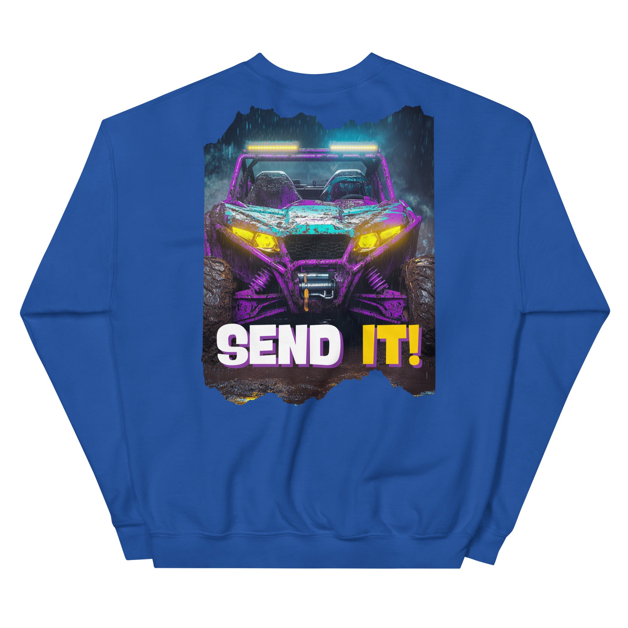 Send It! Unisex Sweatshirt - Royal Blue - Country Boi Fly