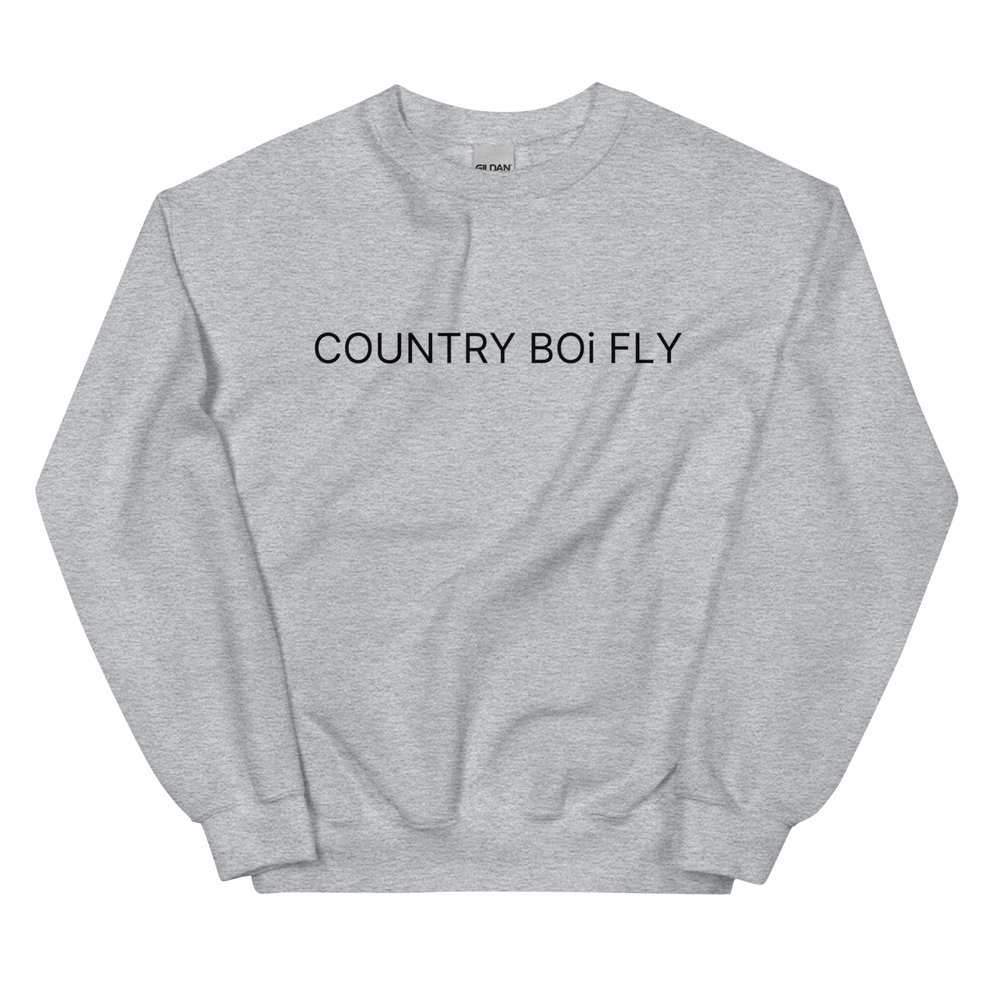 Send It! Unisex Sweatshirt - Light Gray - Country Boi Fly