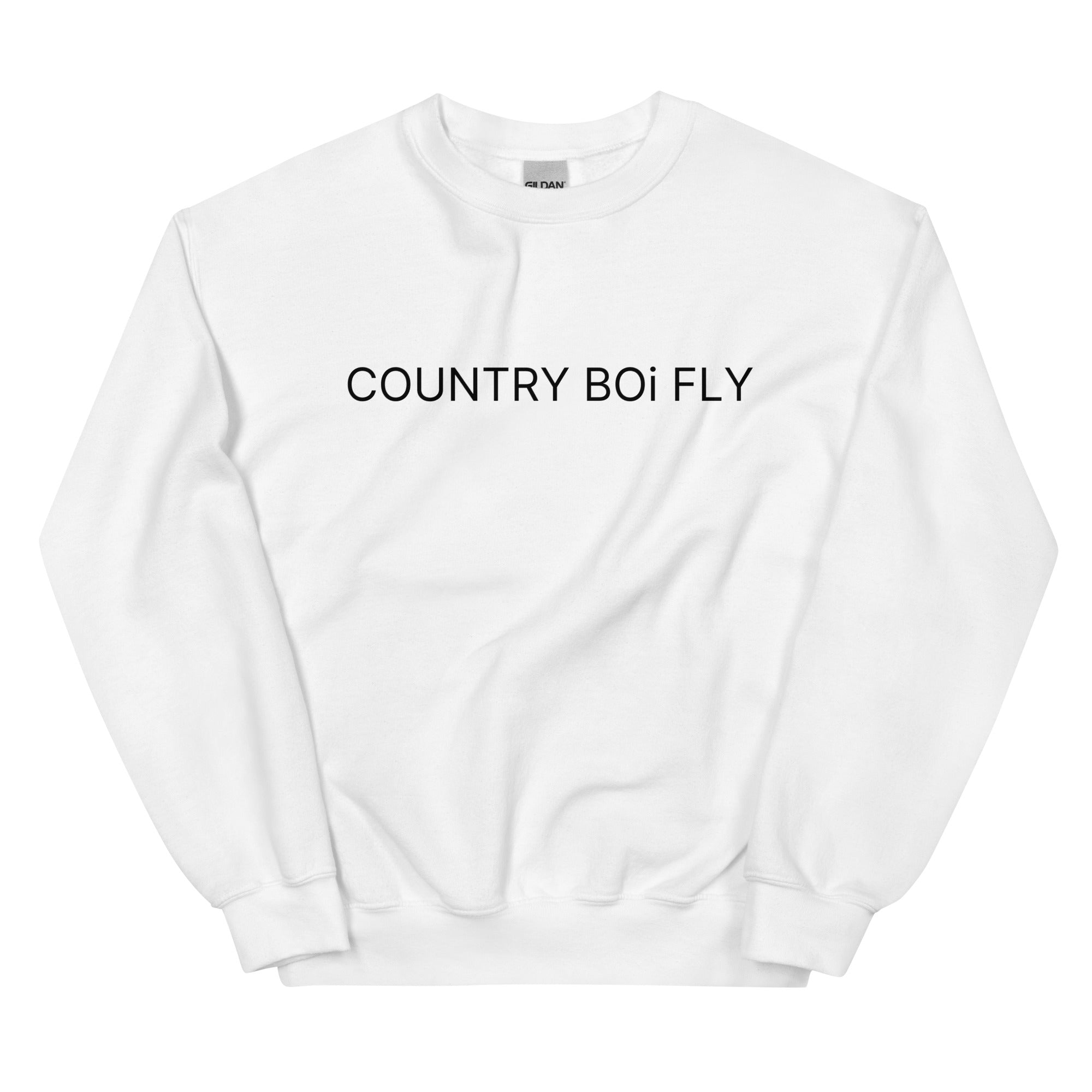 Send It! Unisex Sweatshirt - White - Country Boi Fly