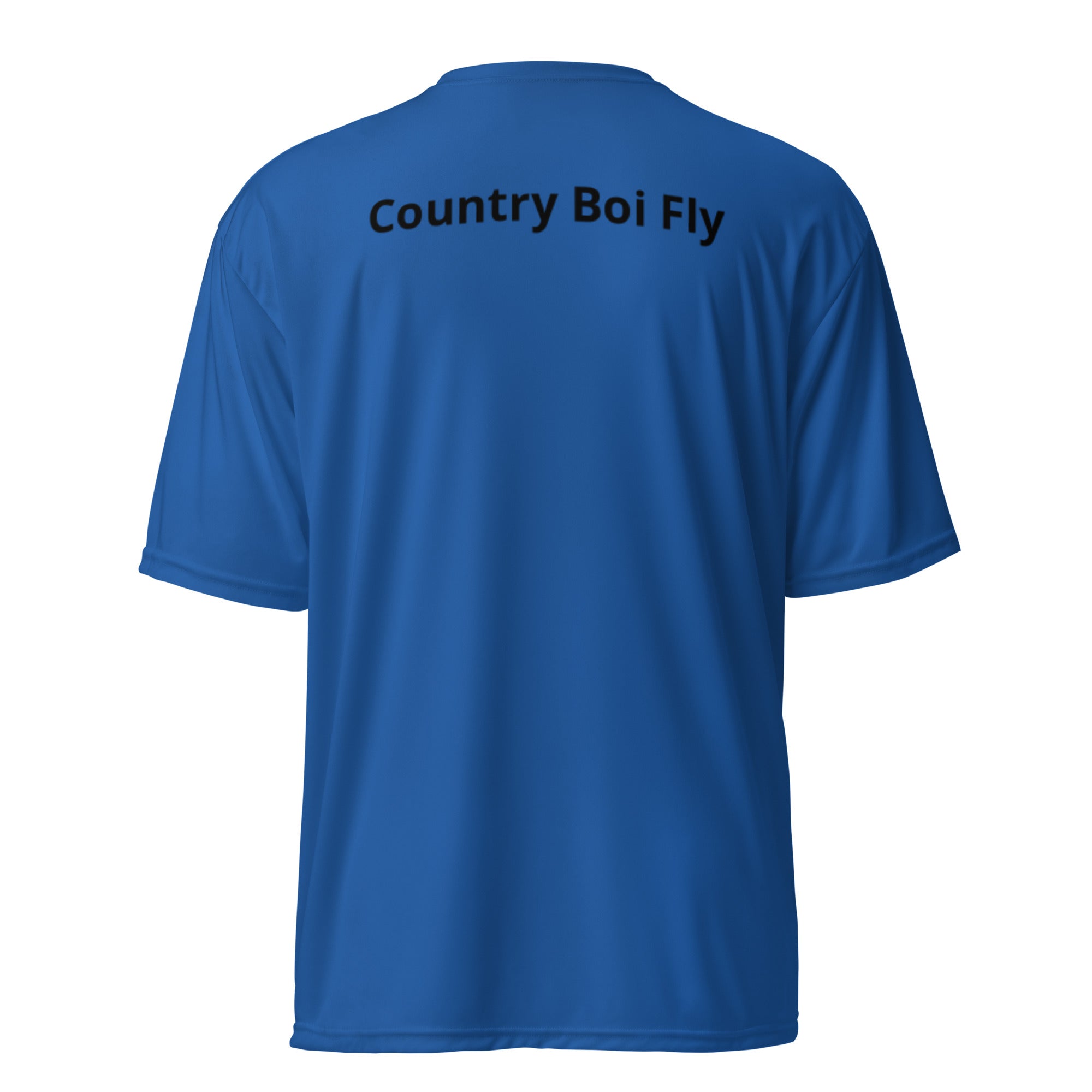 Born to Ride Unisex Dri-Fit Crew Neck T-Shirt - Royal Blue