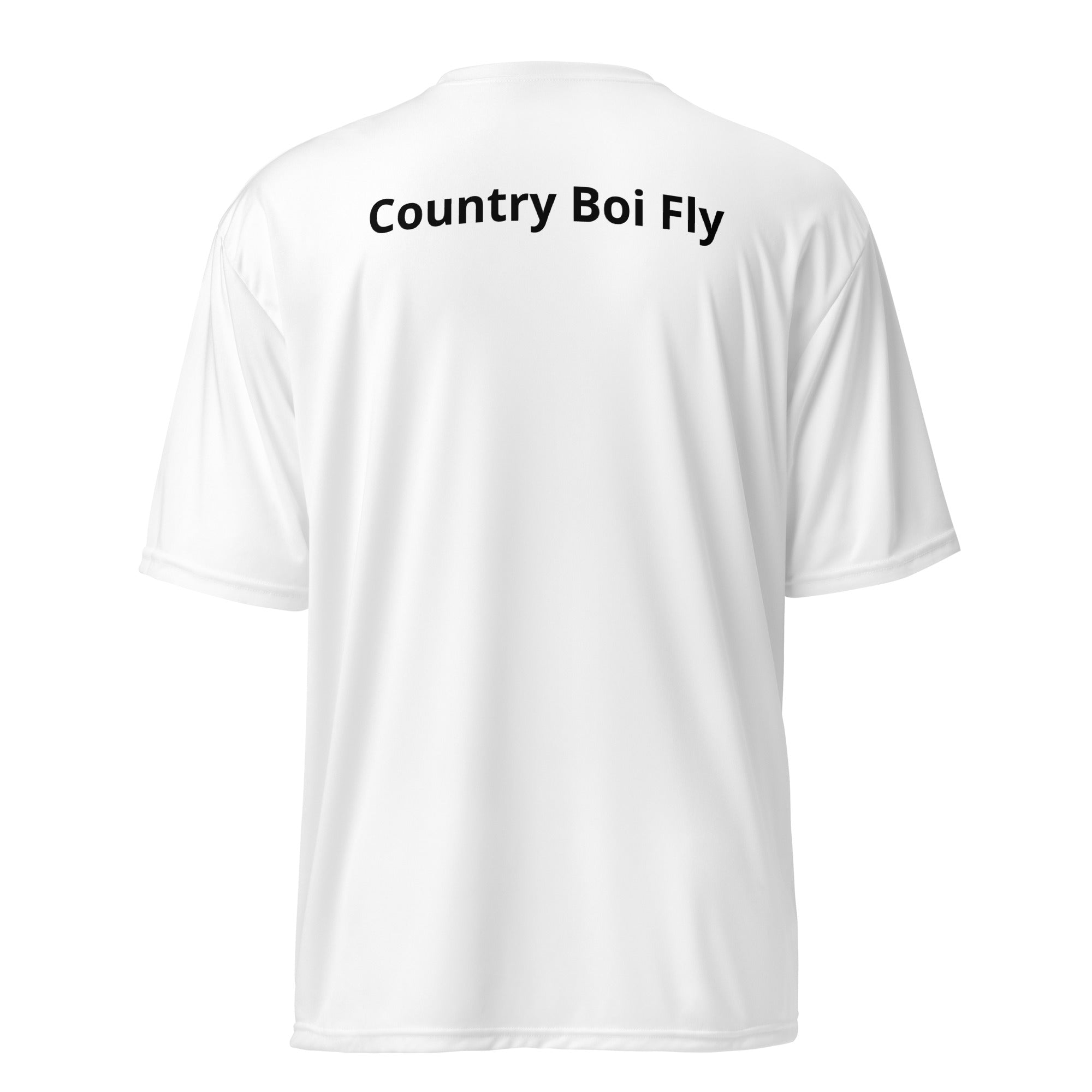 Born to Ride Unisex Dri-Fit Crew Neck T-Shirt - White