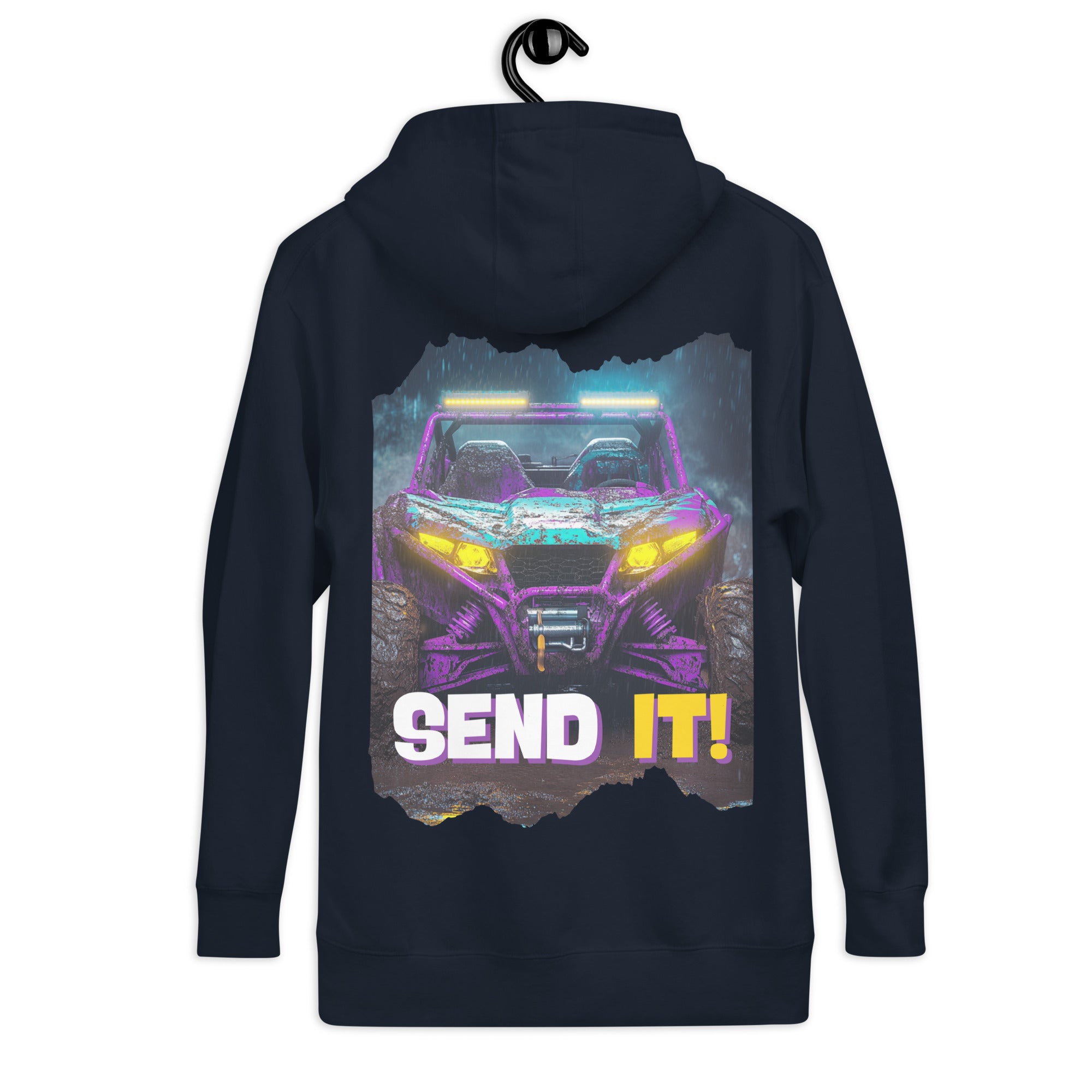 Send It! Unisex Hoodie - Navy - Country Boi Fly