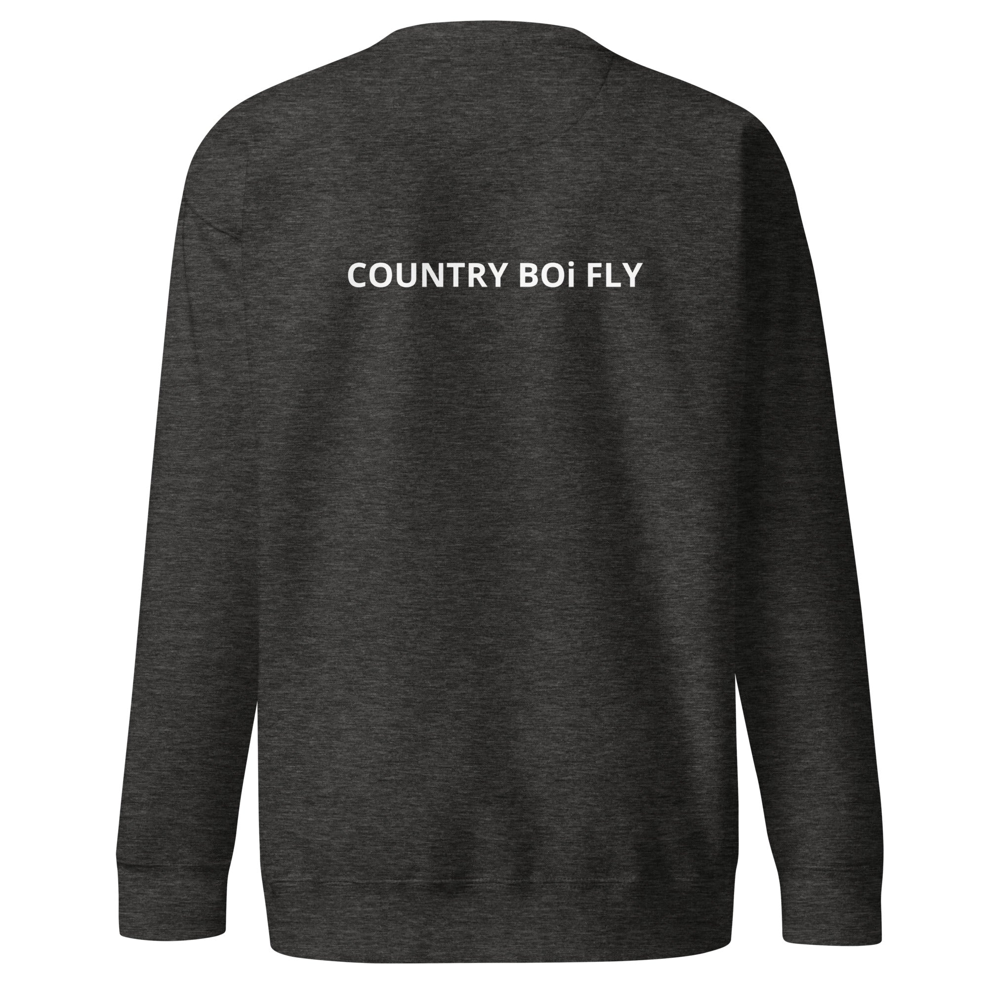 Born to Ride Unisex Premium Sweatshirt - Dark Gray