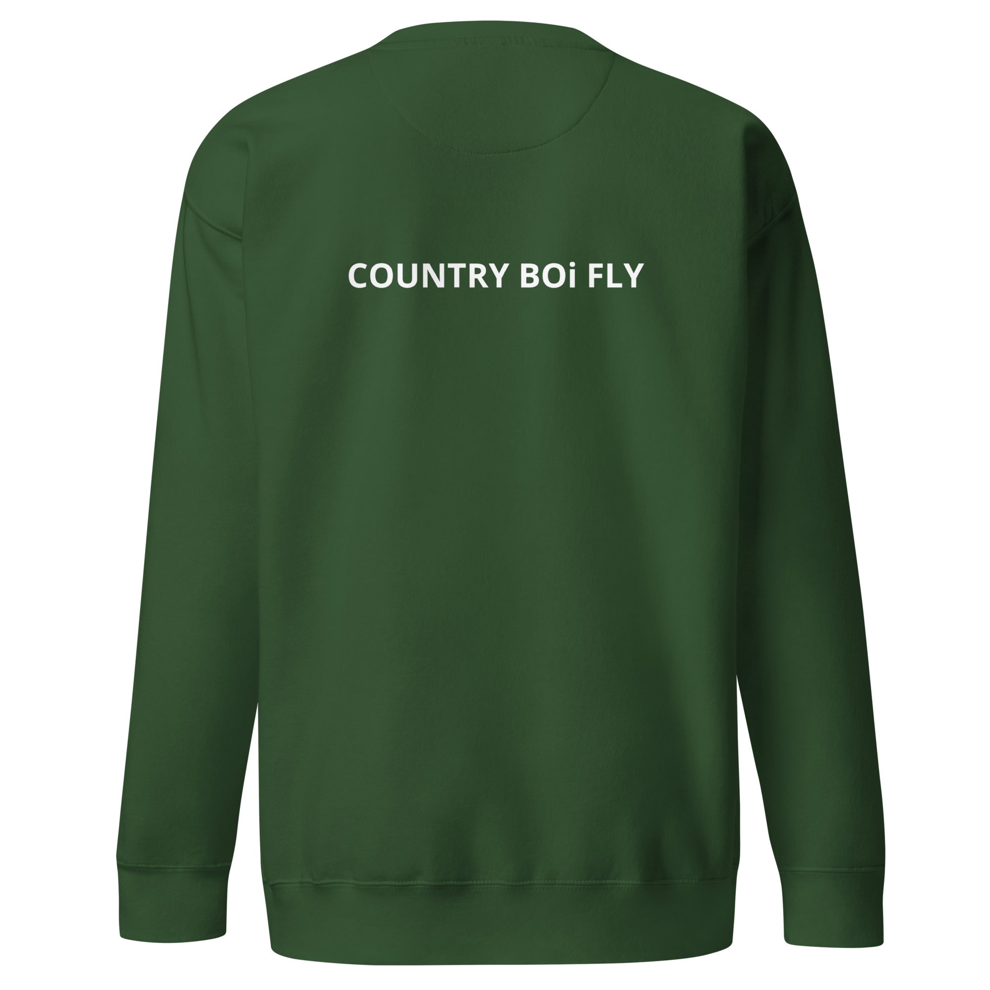 Born to Ride Unisex Premium Sweatshirt - Green