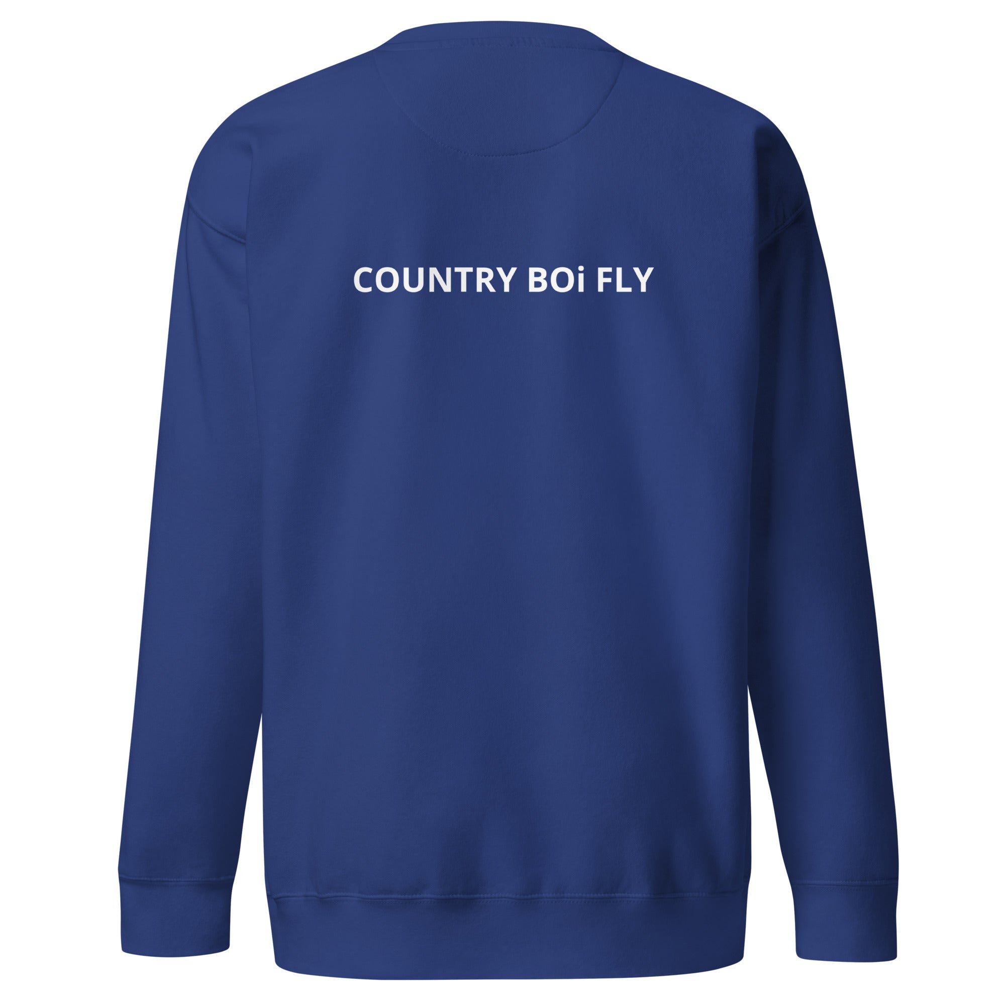 Born to Ride Unisex Premium Sweatshirt - Royal Blue