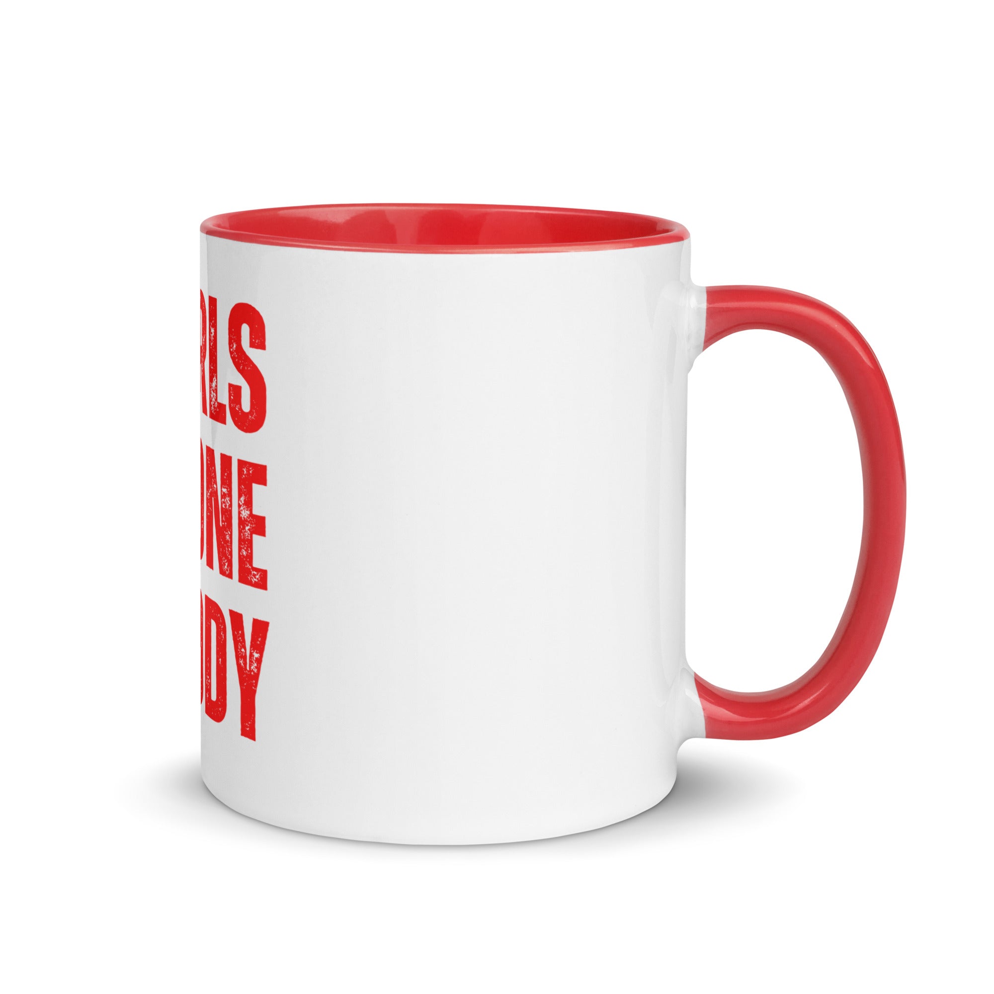 Girls Gone Muddy Mug - White | Red