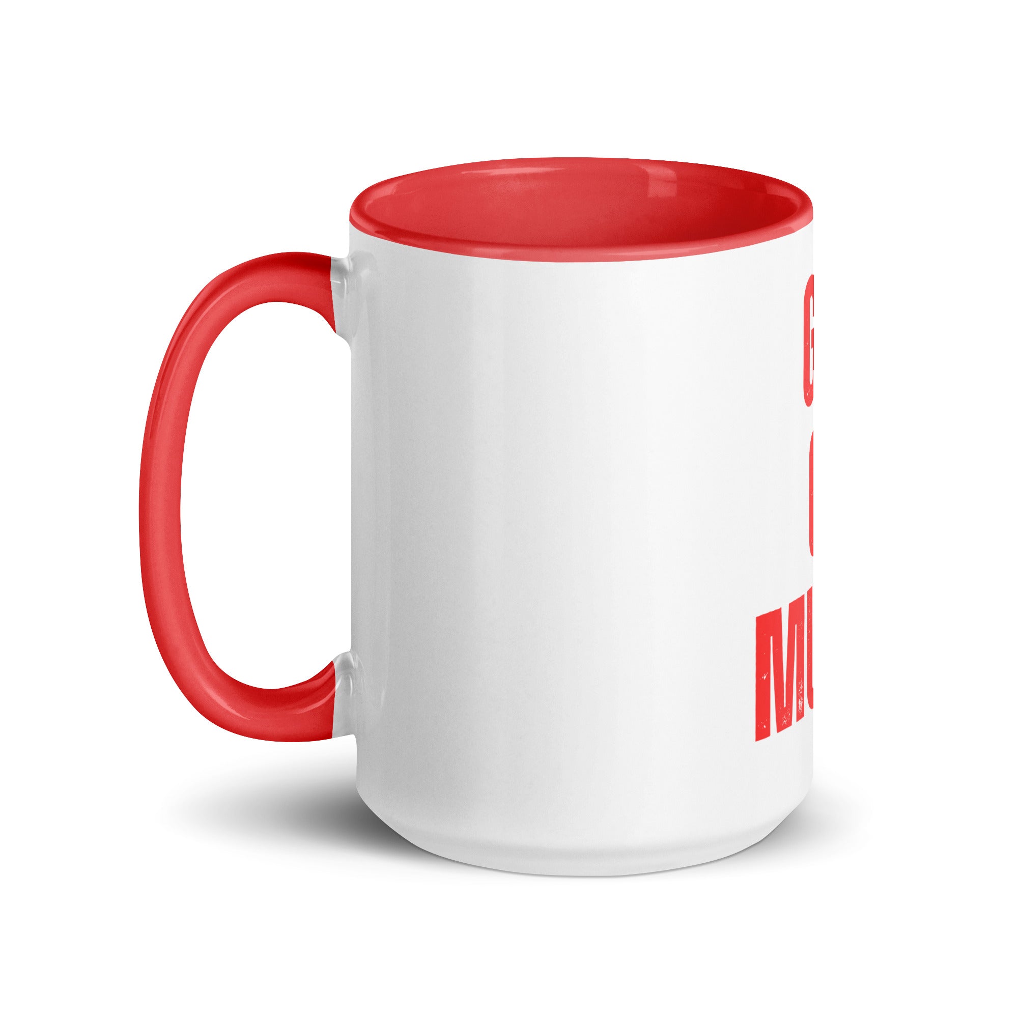 Girls Gone Muddy Mug - White | Red