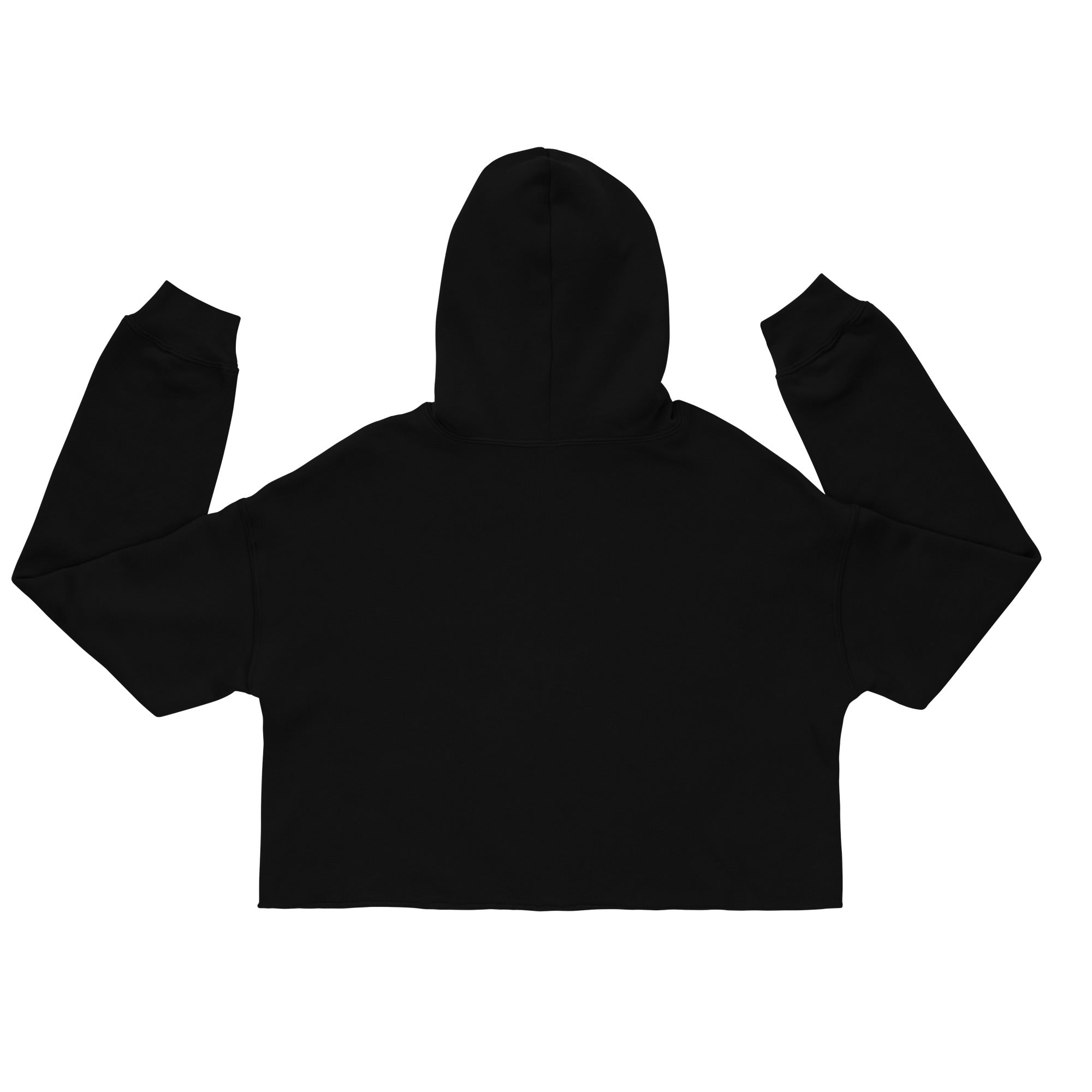 Country Girls Hustle Hard Crop Hoodie - Black - Country Boi Fly