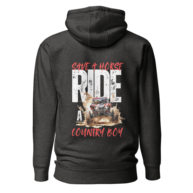 Save a Horse, Ride a Country Boy Unisex Hoodie | Dark Gray