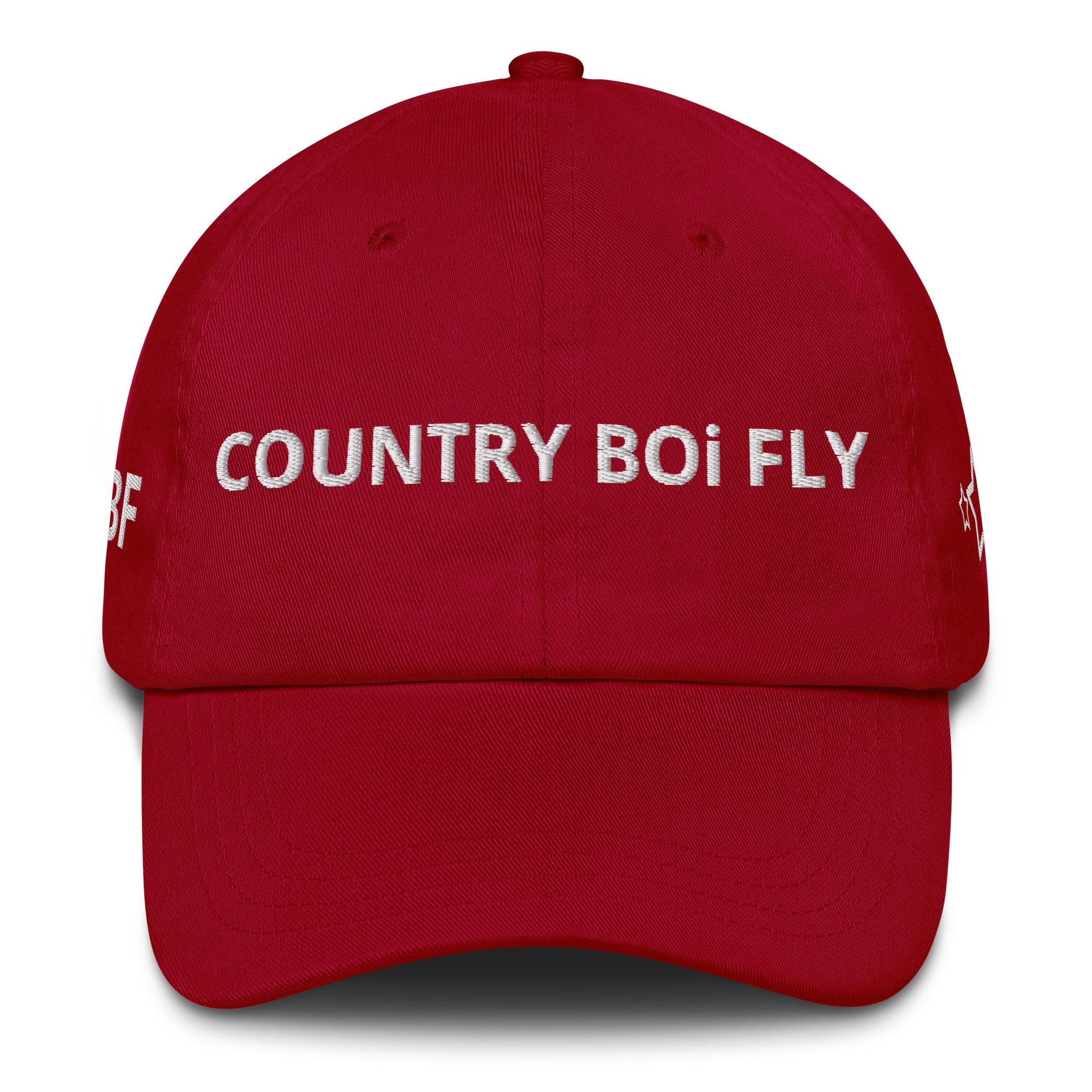 COUNTRY BOi FLY Dad Hat - Red - Country Boi Fly