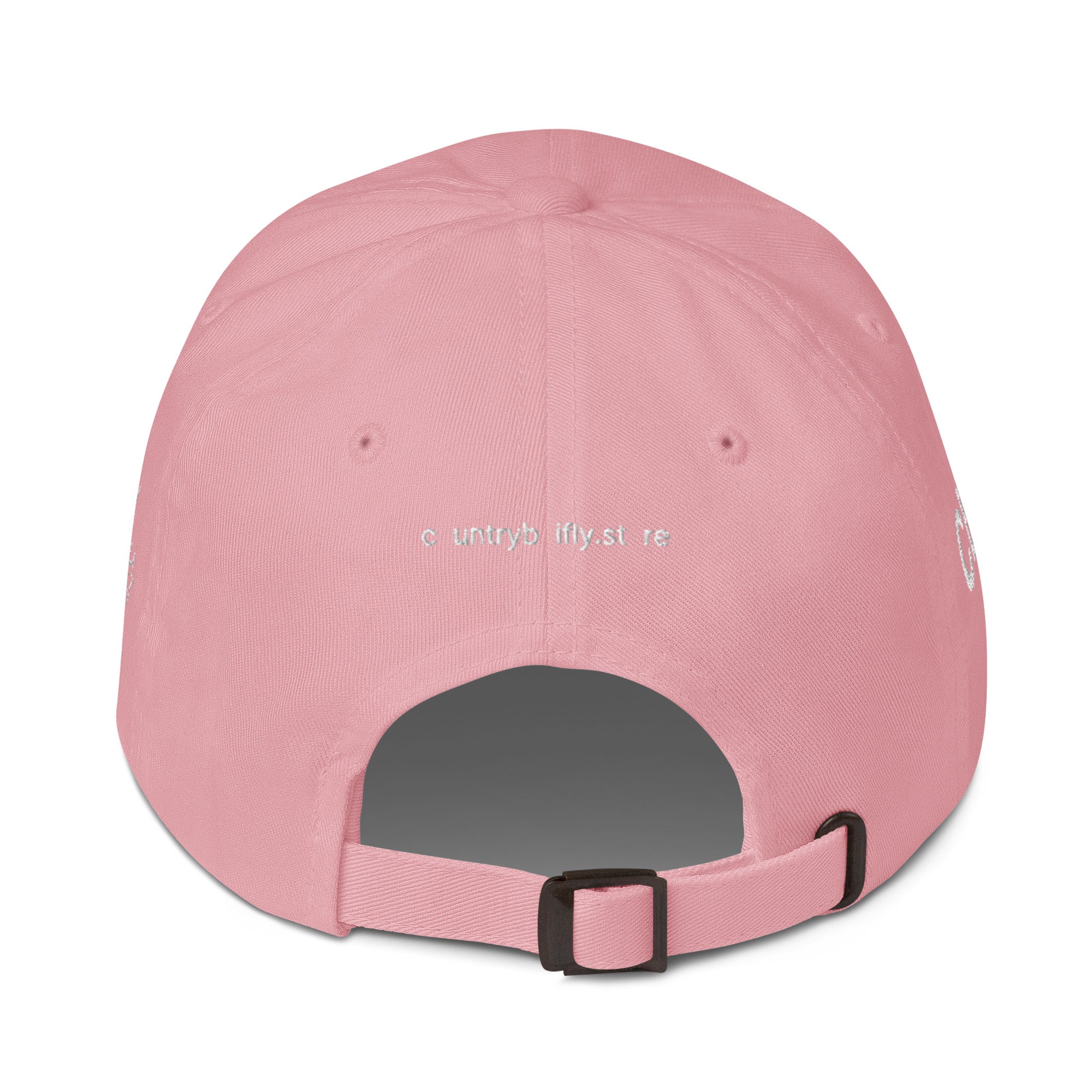COUNTRY BOi FLY Dad Hat - Pink with White Print - Country Boi Fly