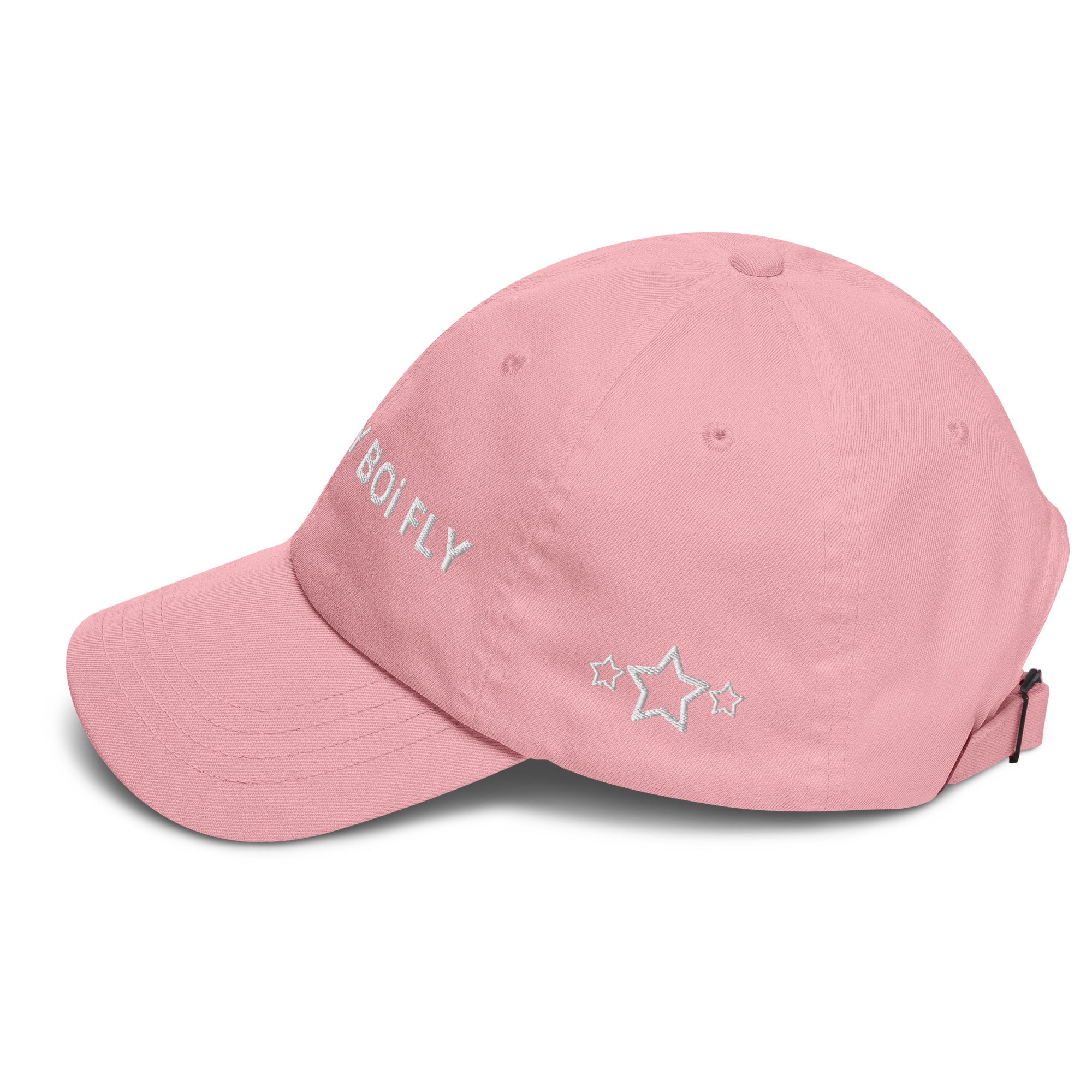 COUNTRY BOi FLY Dad Hat - Pink with White Print - Country Boi Fly