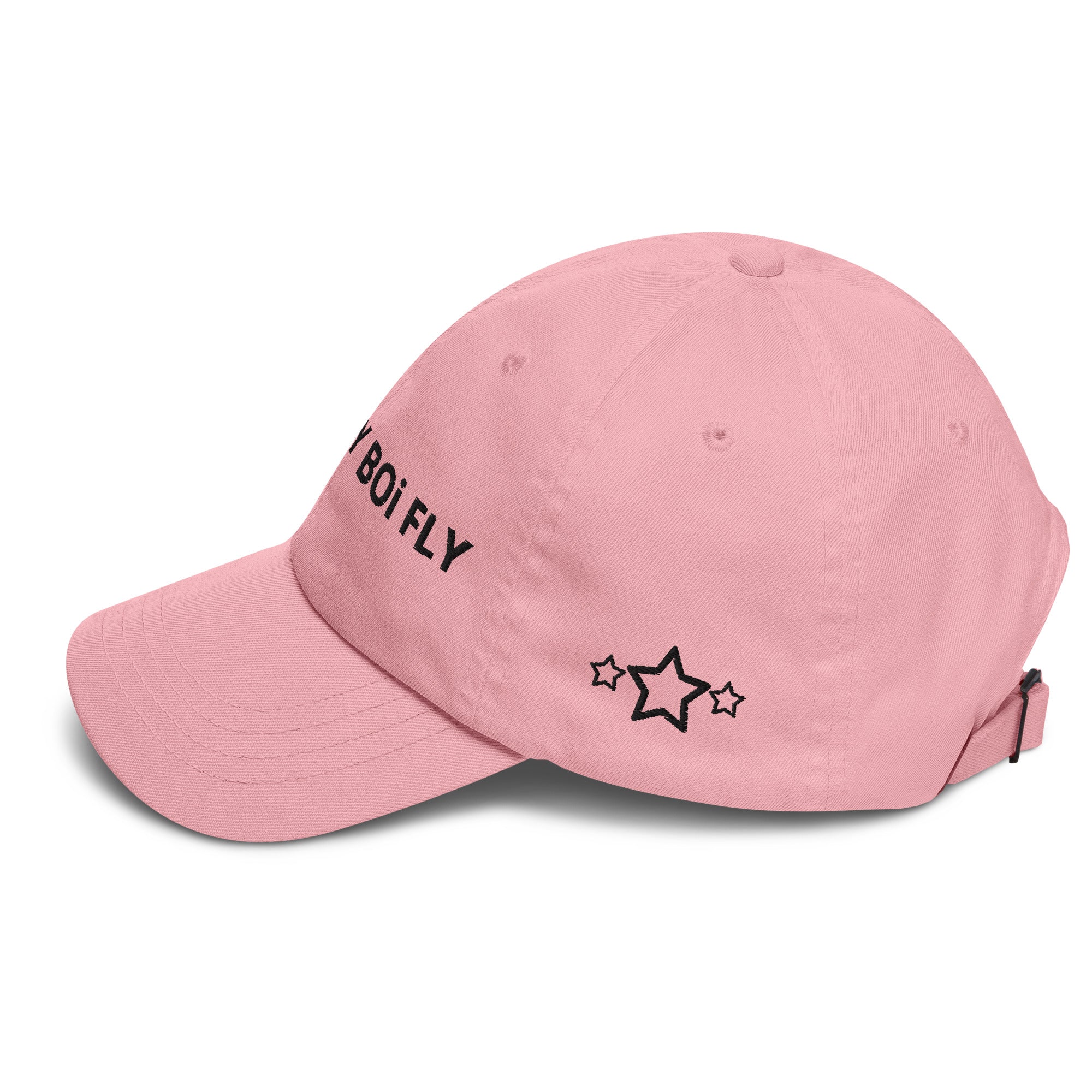 COUNTRY BOi FLY Dad Hat - Pink with Black Print - Country Boi Fly