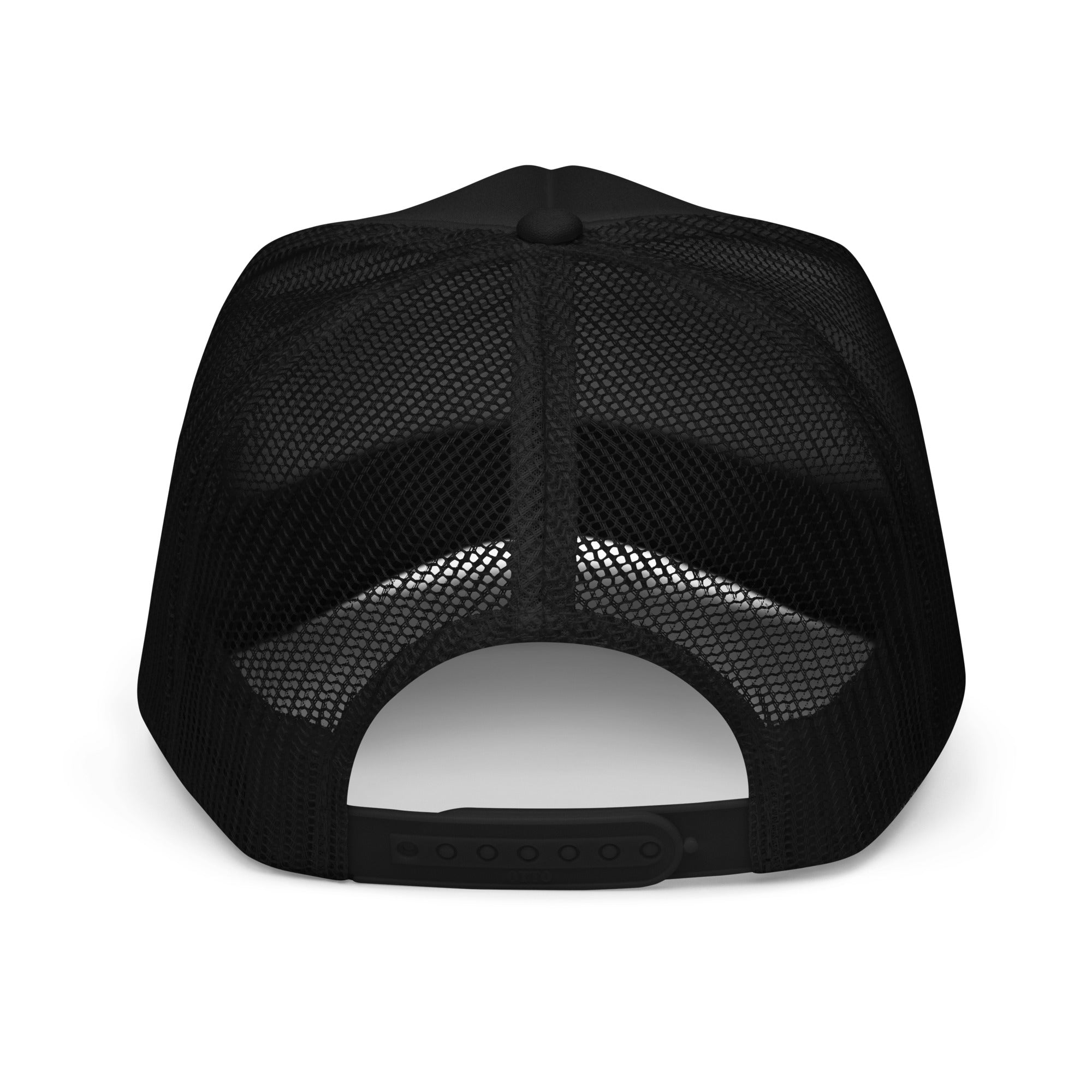 Country Boi Fly Foam Trucker Hat - Black