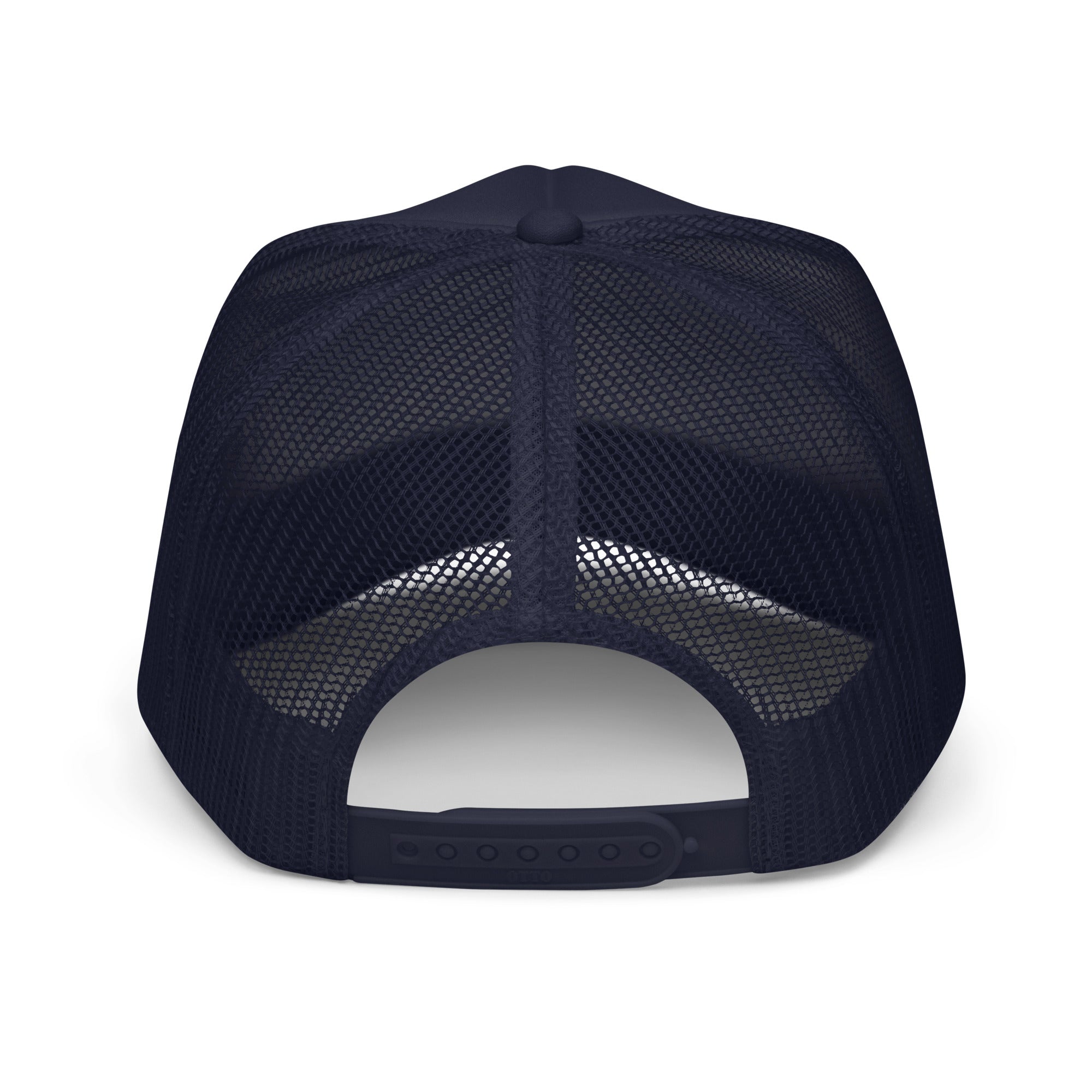 Country Boi Fly Foam Trucker Hat - Navy