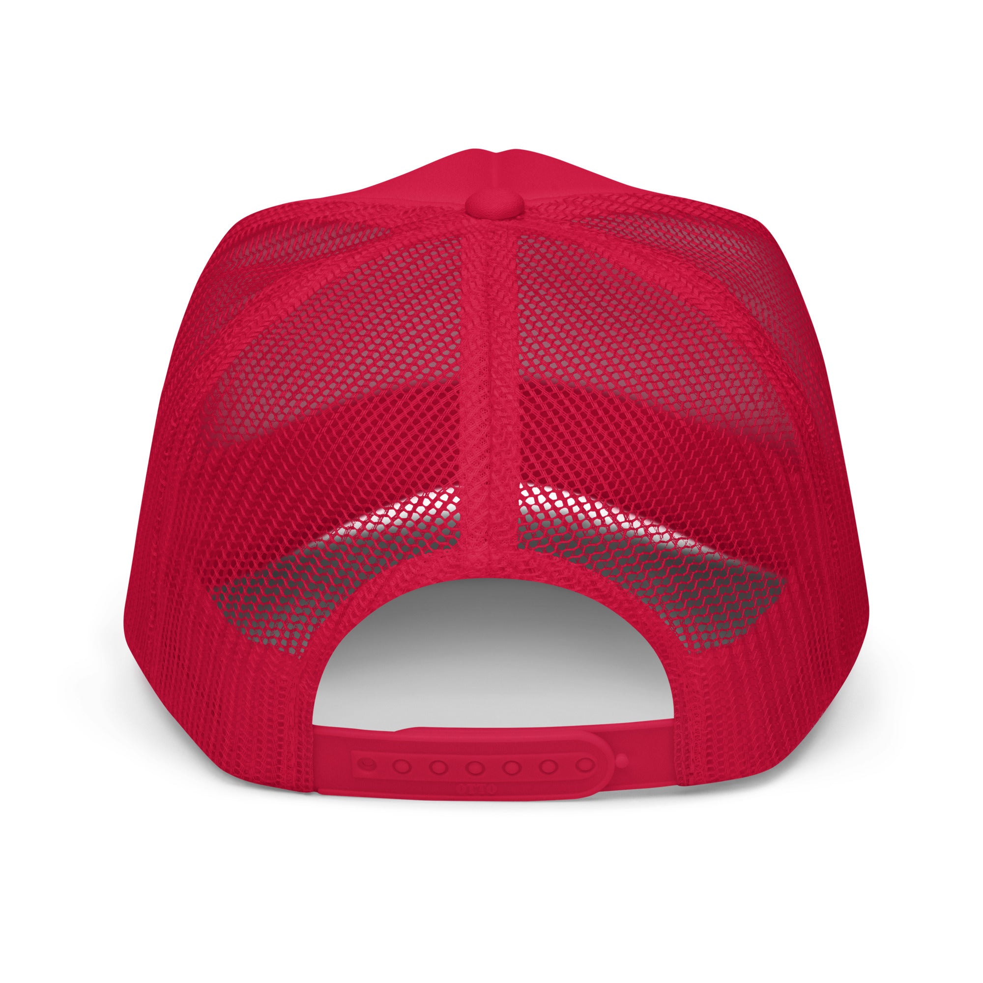 Save A Horse Foam Trucker Hat - Red W/ Blue Print - Country Boi Fly
