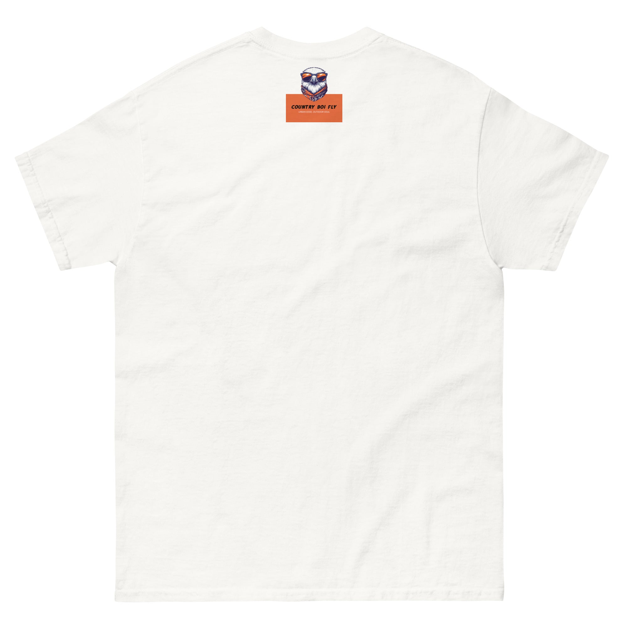Mud, Sweat, and Beers Unisex Classic Tee - White with Black Print - Country Boi Fly