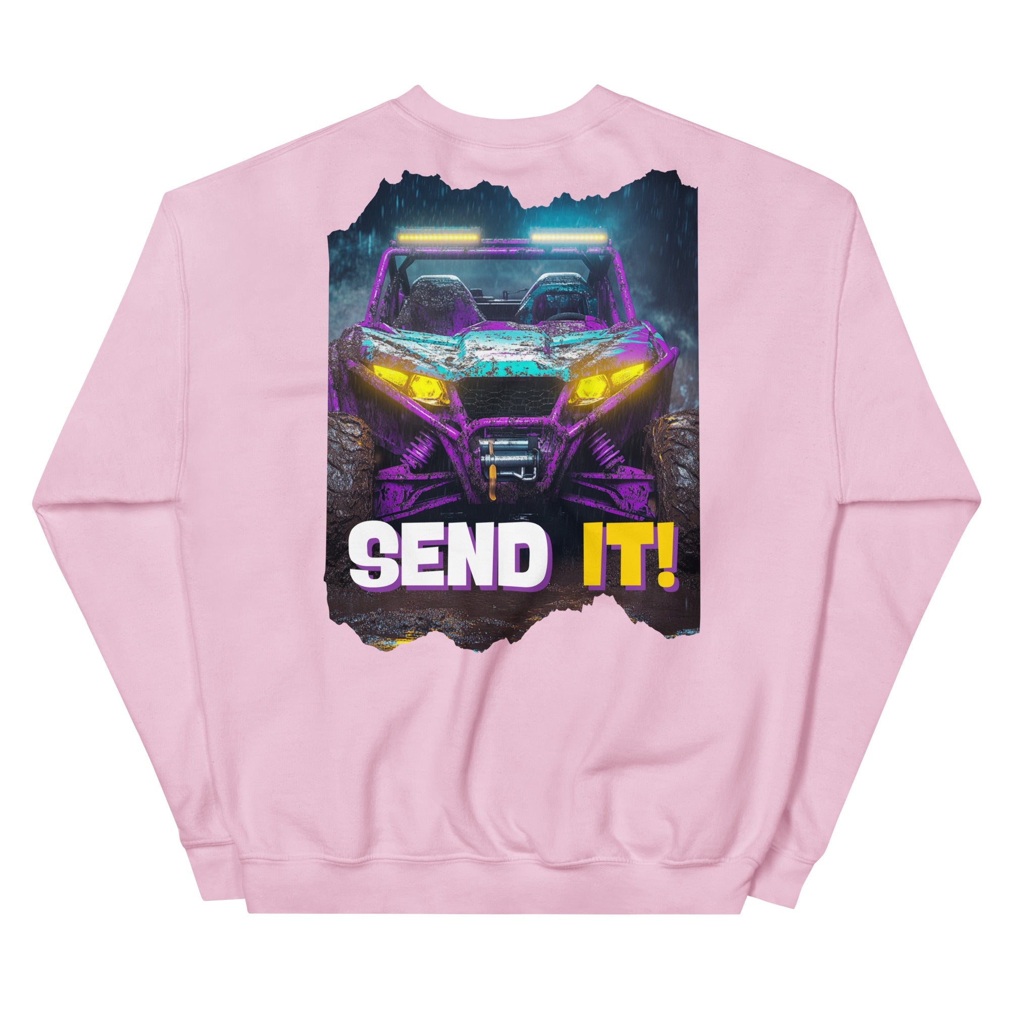 Send It! Unisex Sweatshirt - Pink - Country Boi Fly