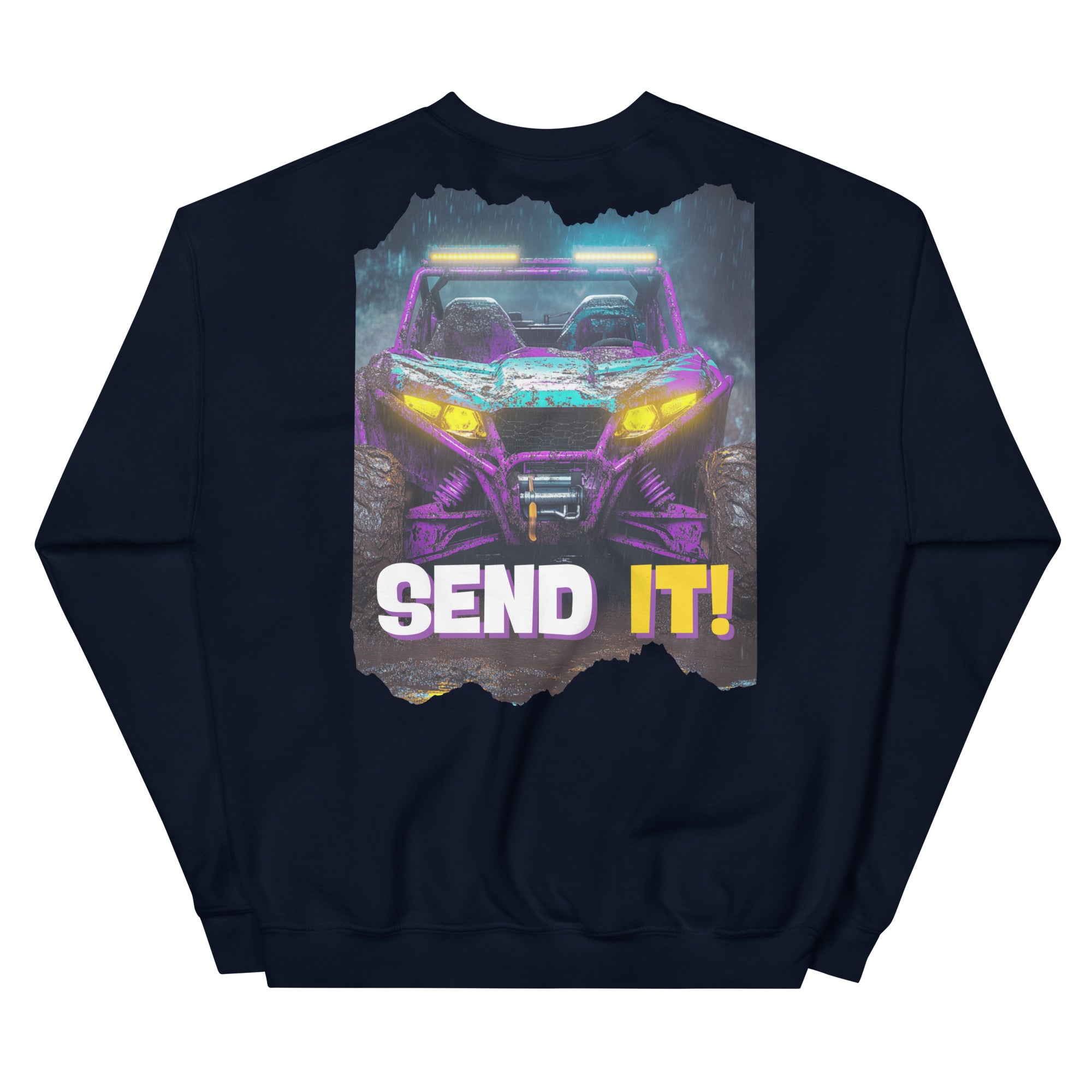 Send It! Unisex Sweatshirt - Navy - Country Boi Fly