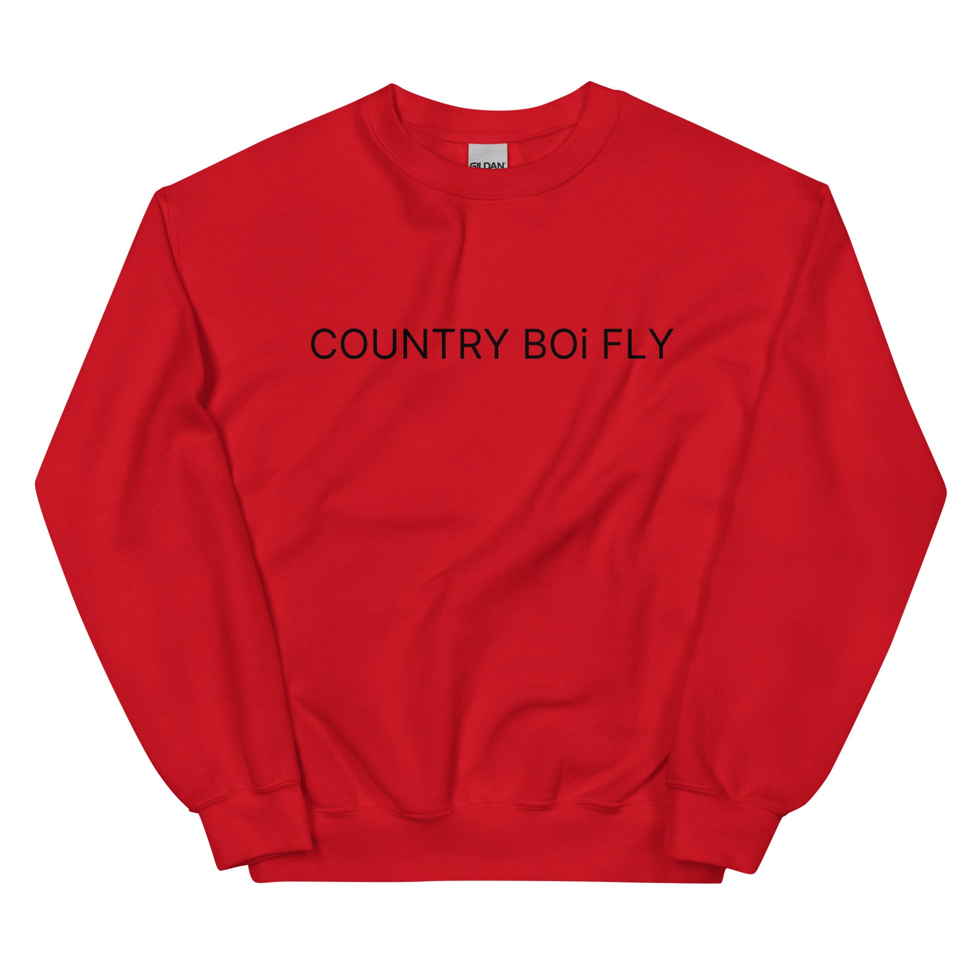 Send It! Unisex Sweatshirt - Red - Country Boi Fly