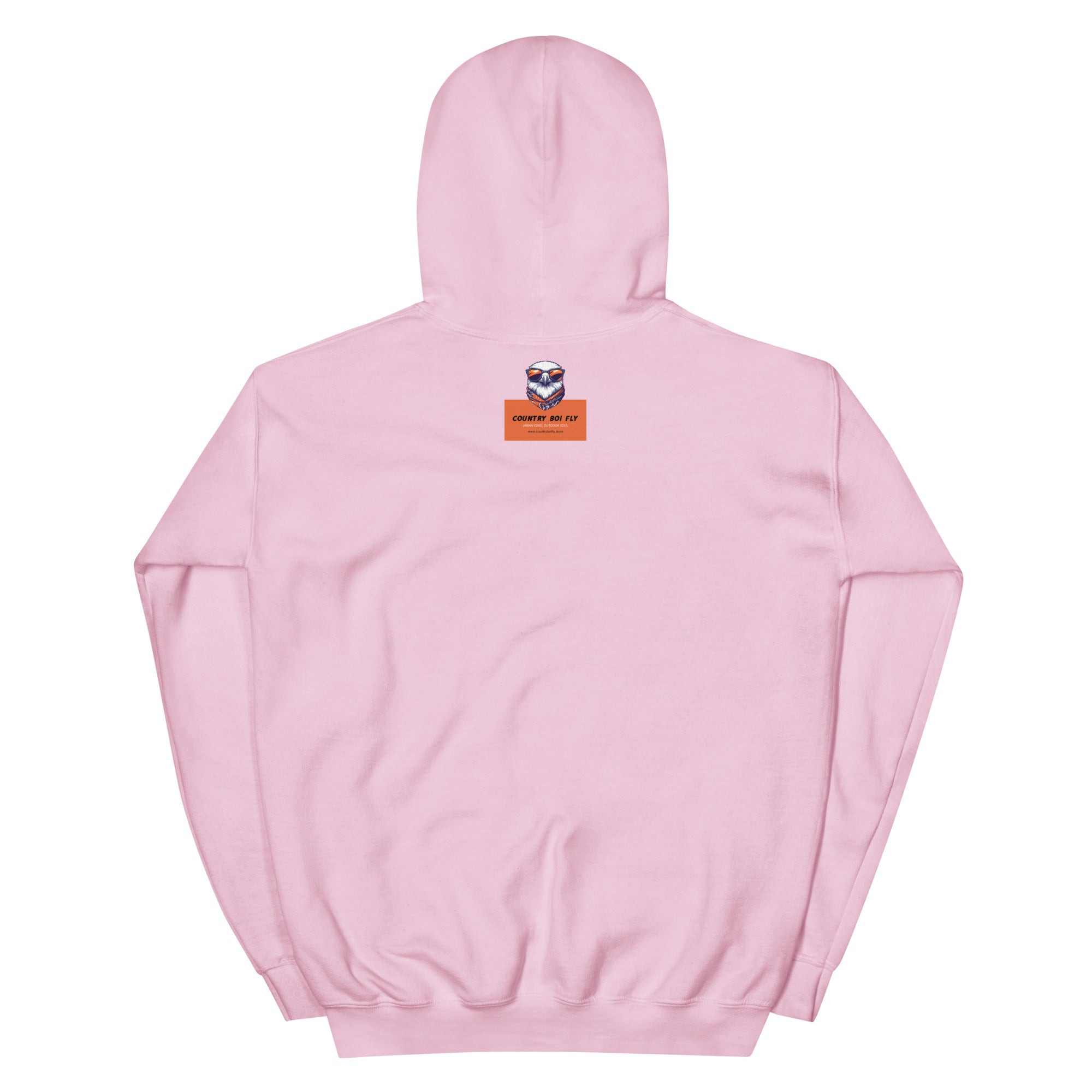 Mud, Sweat, and Beers Unisex Hoodie - Pink with White Print - Country Boi Fly