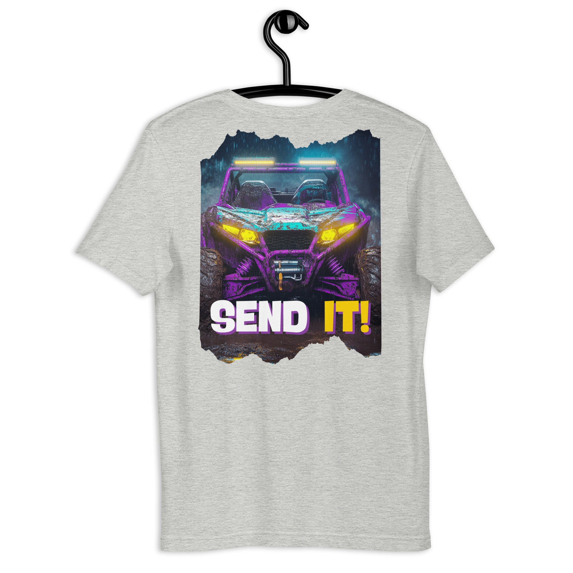 Send It! Unisex T-Shirt - Light Gray - Country Boi Fly