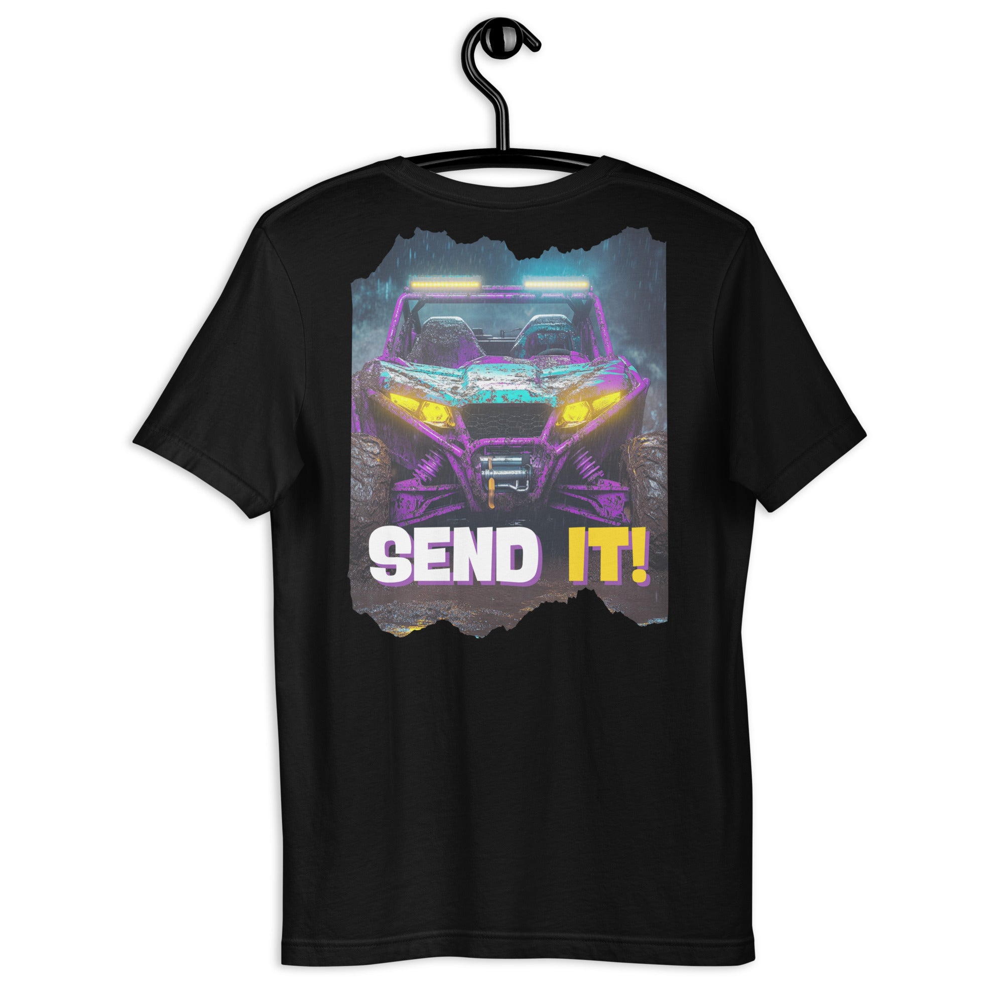 Send It! Unisex T-Shirt - Black - Country Boi Fly