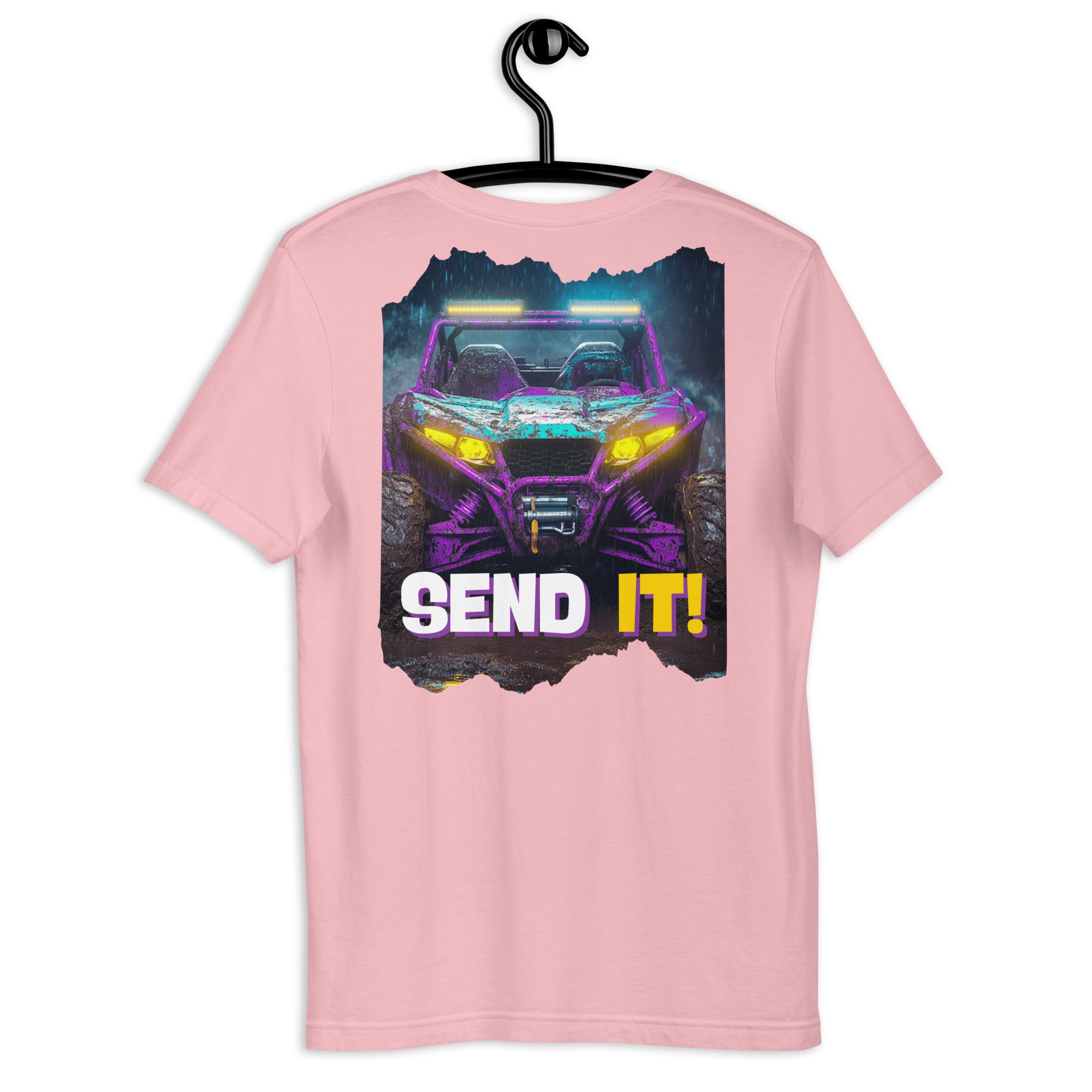 Send It! Unisex T-Shirt - Pink - Country Boi Fly