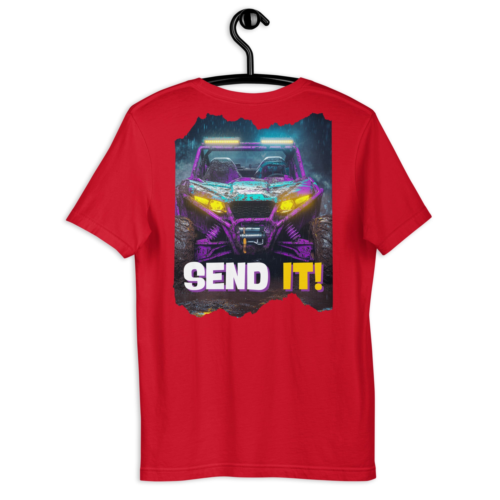 Send It! Unisex T-Shirt - Red - Country Boi Fly