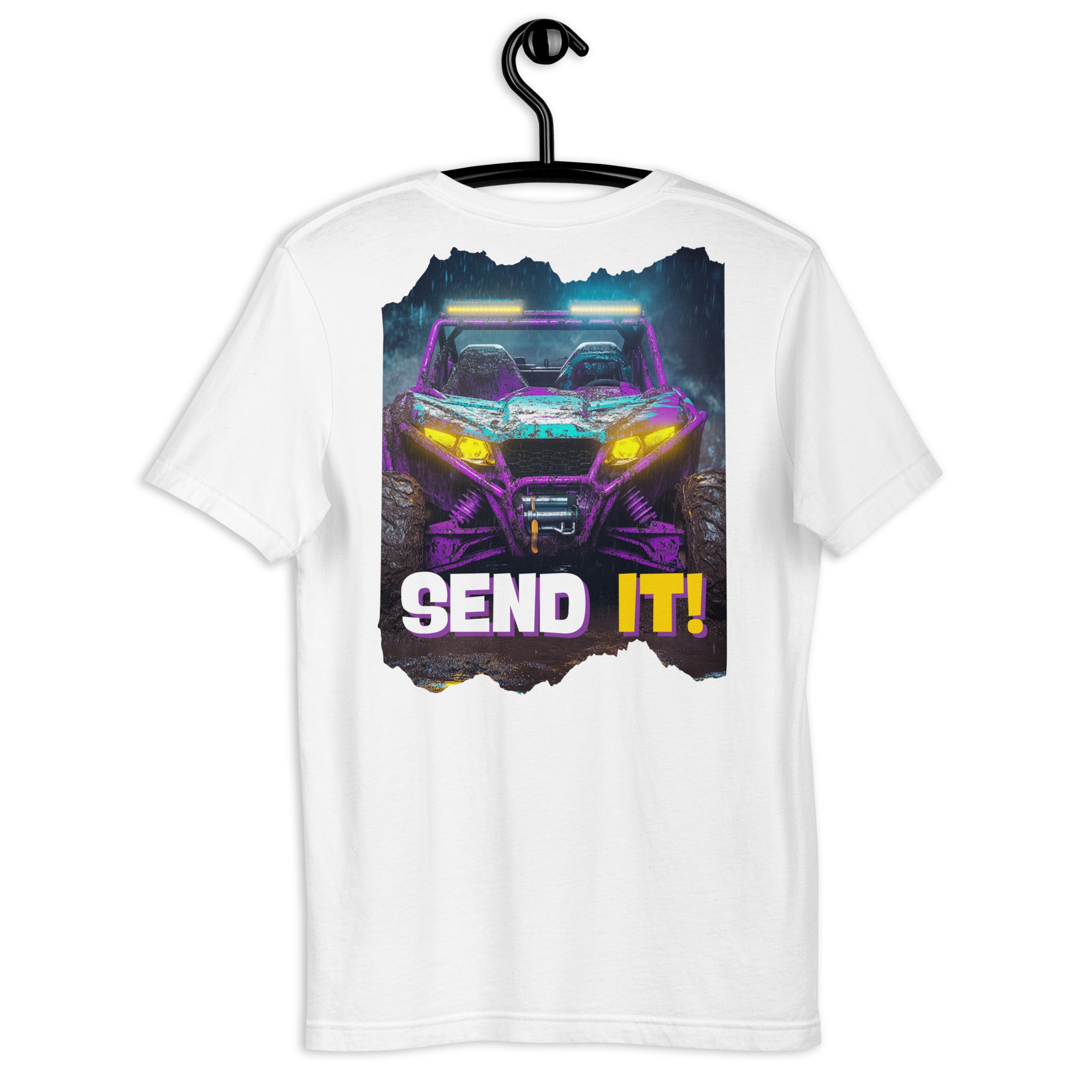 Send It! Unisex T-Shirt - White - Country Boi Fly