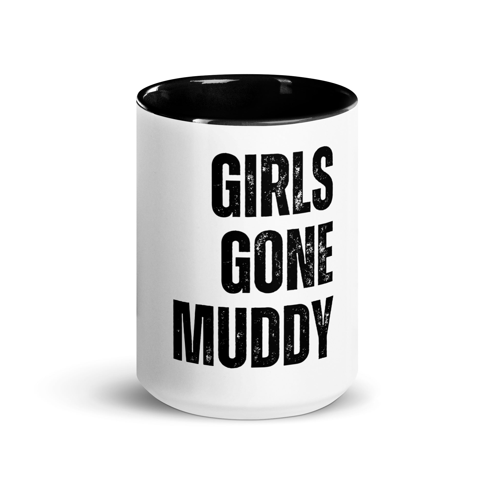 Girls Gone Muddy Mug - White | Black